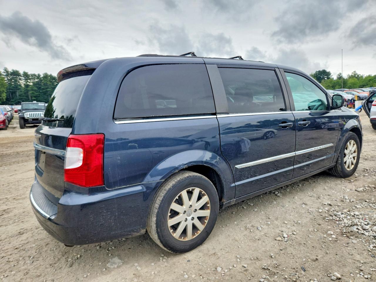 2013 Chrysler Town & Country Touring Угольный vin: 2C4RC1BG9DR711903