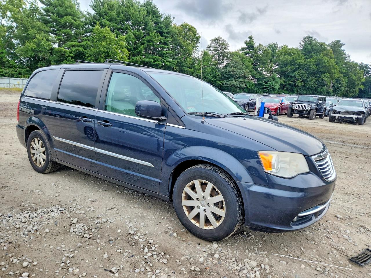 2013 Chrysler Town & Country Touring Угольный vin: 2C4RC1BG9DR711903