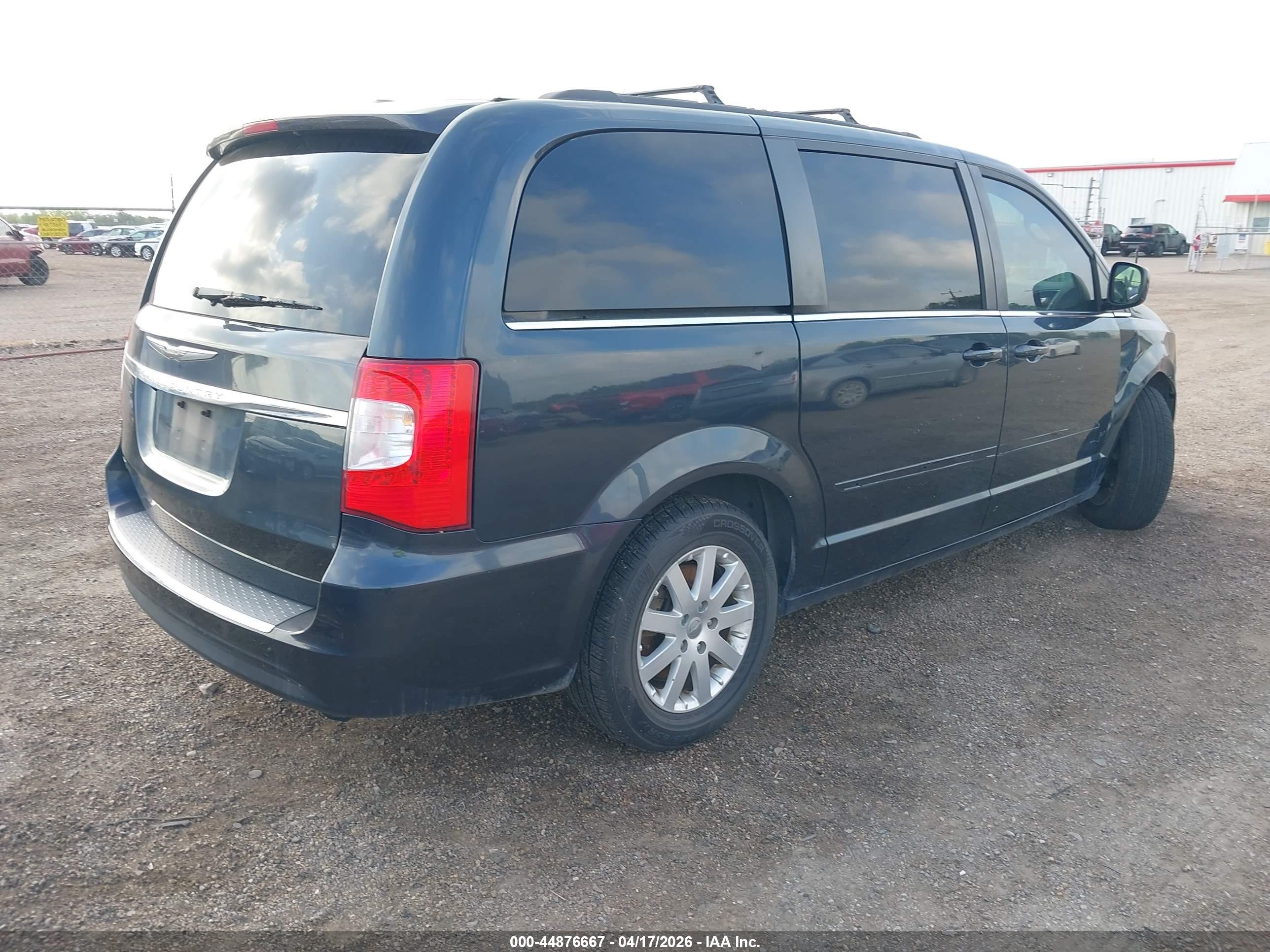 2013 Chrysler Town & Country Touring Black vin: 2C4RC1BG9DR721525