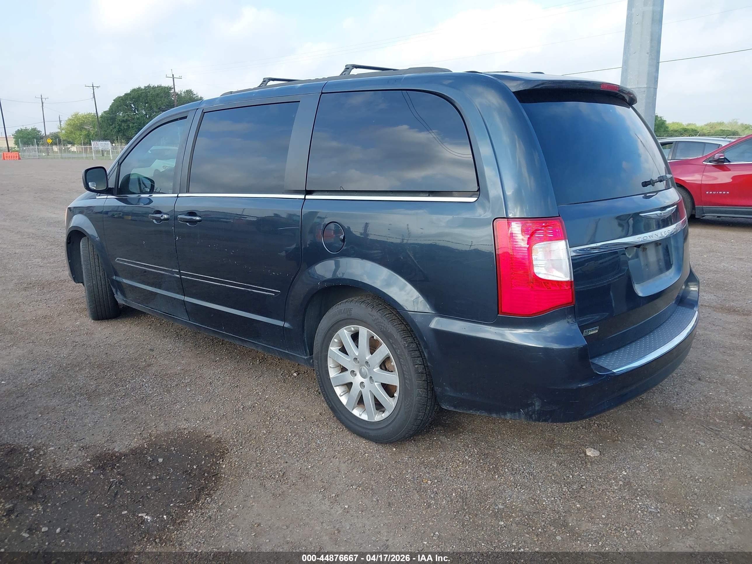 2013 Chrysler Town & Country Touring Black vin: 2C4RC1BG9DR721525