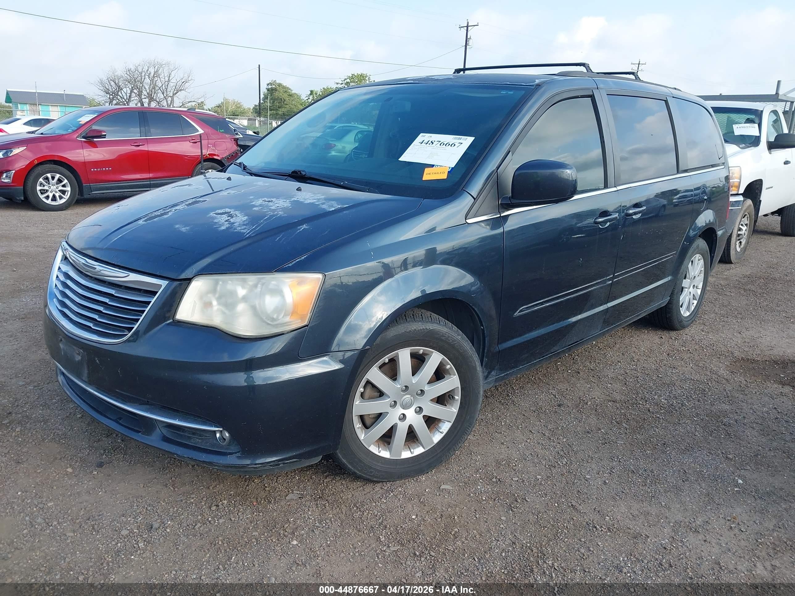 2013 Chrysler Town & Country Touring Black vin: 2C4RC1BG9DR721525