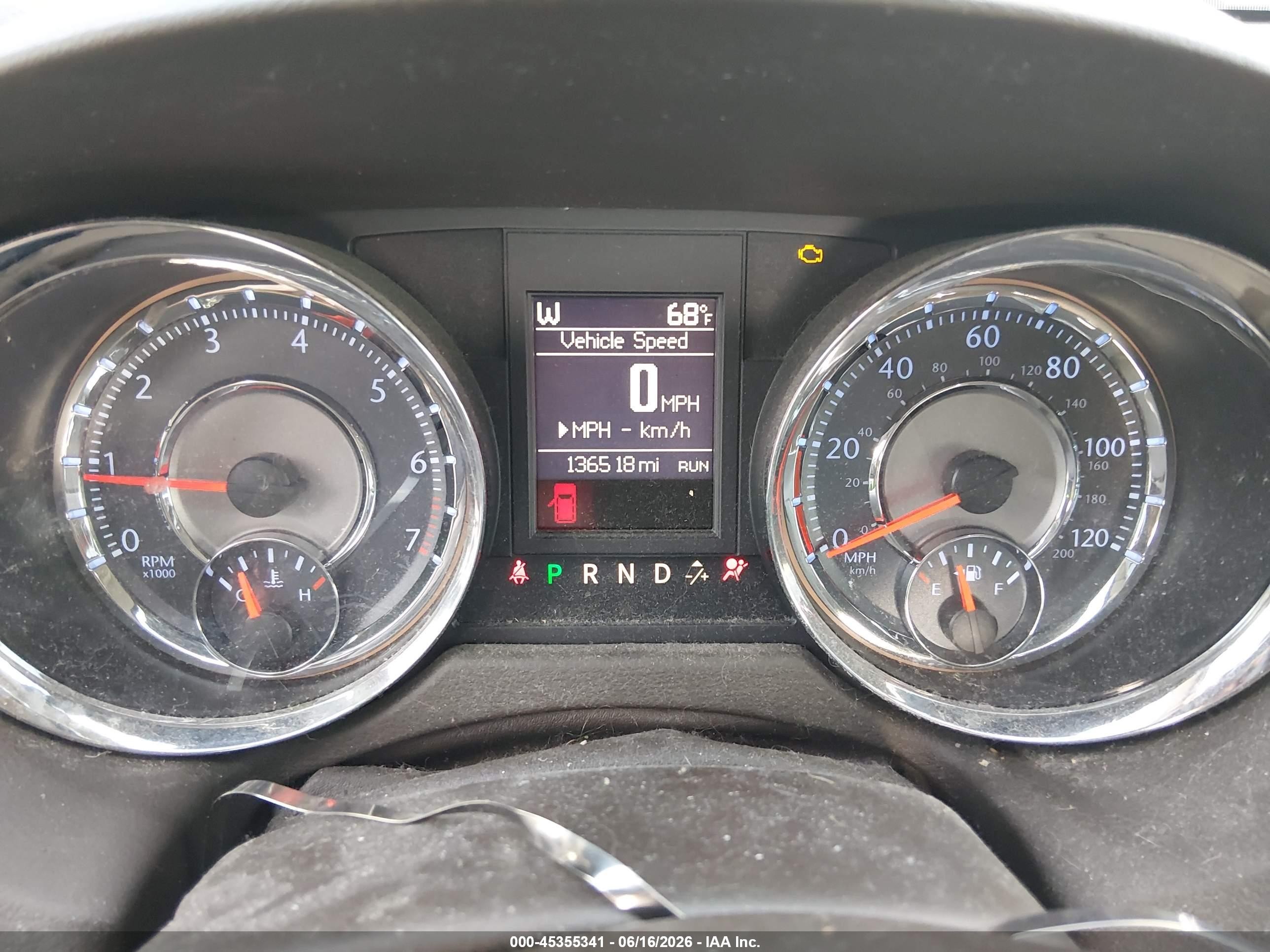 2013 Chrysler Town & Country Touring Желто-коричневый vin: 2C4RC1BG9DR736820