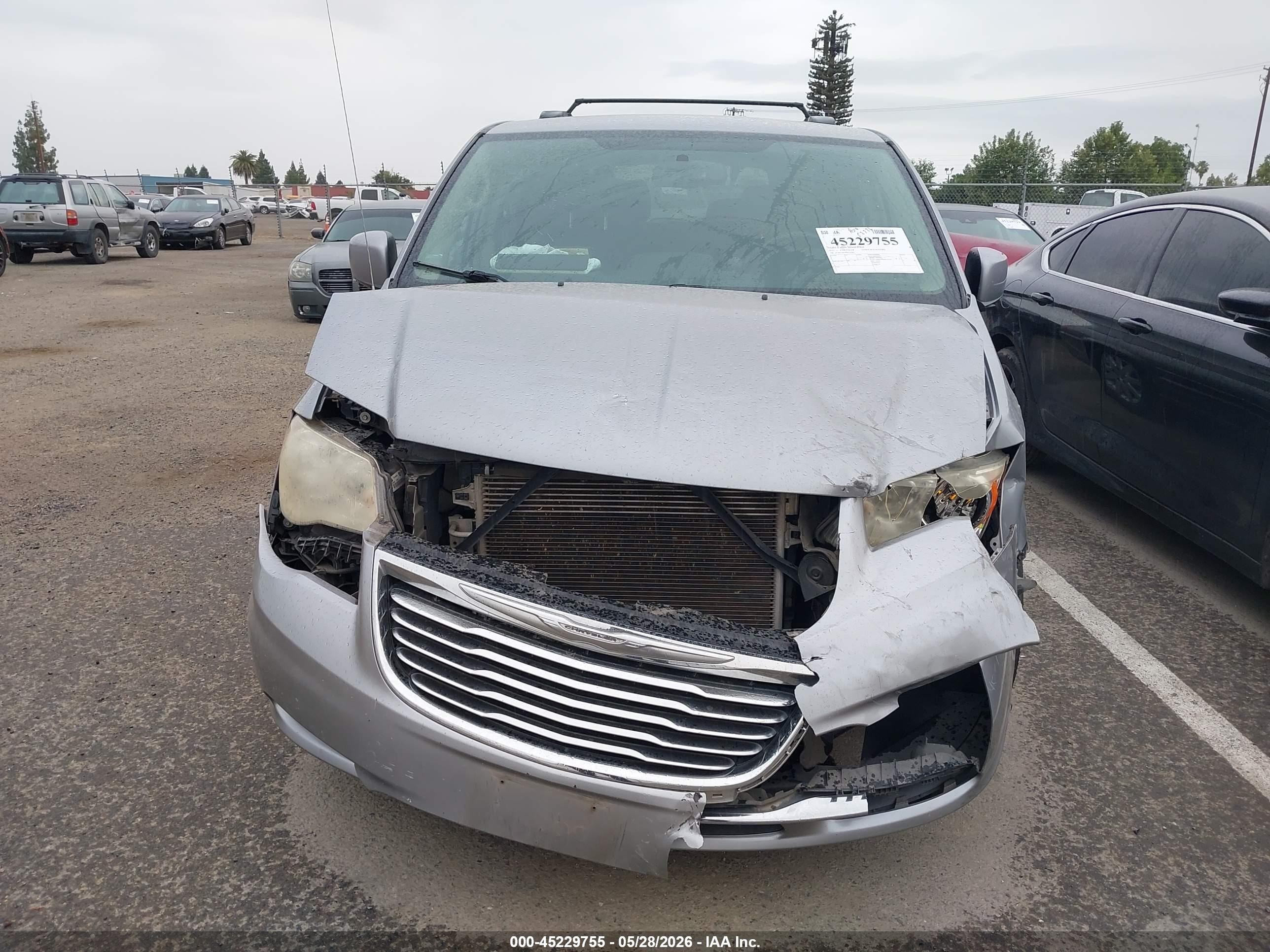 2013 Chrysler Town & Country Touring Gray vin: 2C4RC1BG9DR743802