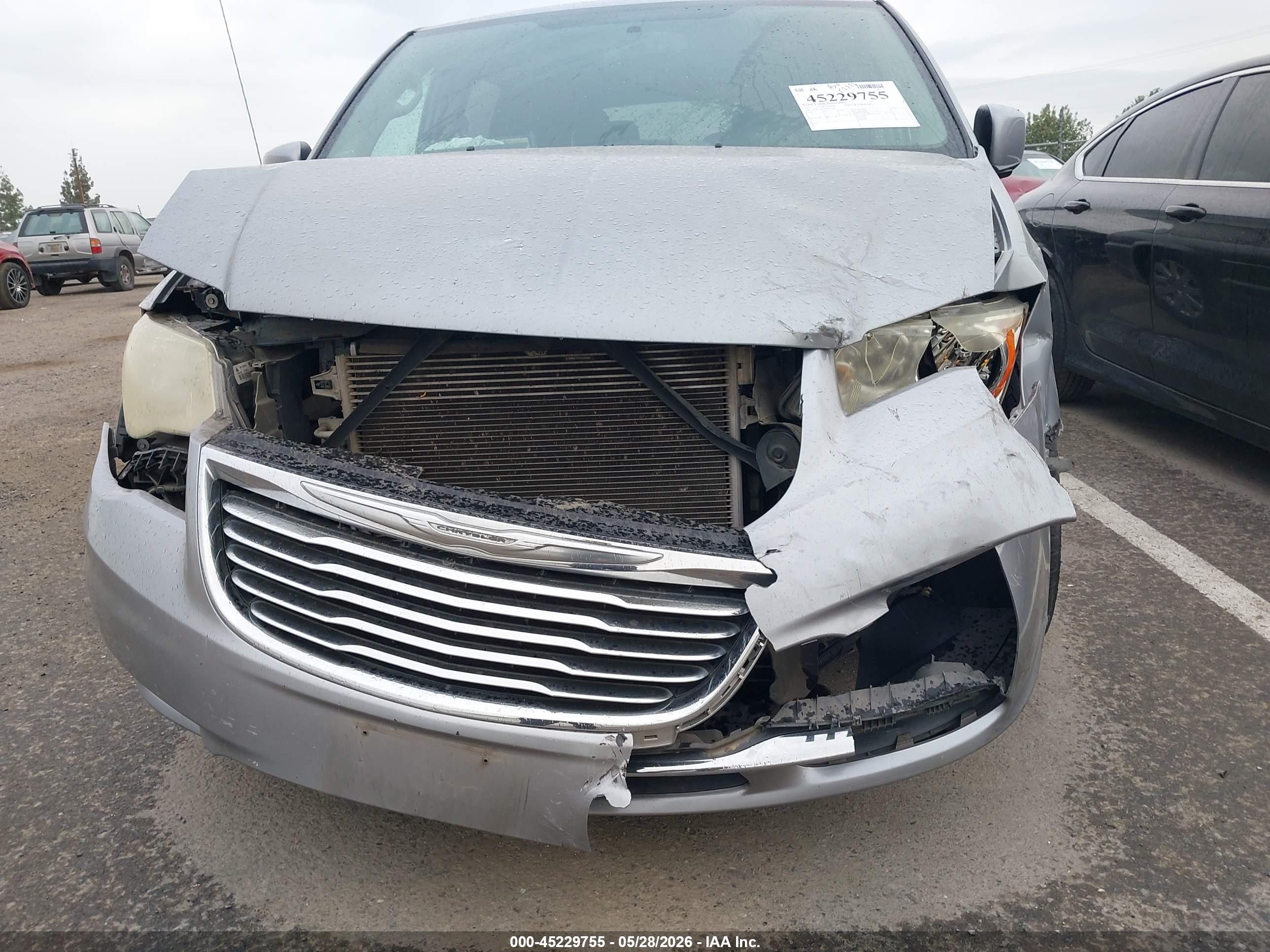 2013 Chrysler Town & Country Touring Gray vin: 2C4RC1BG9DR743802