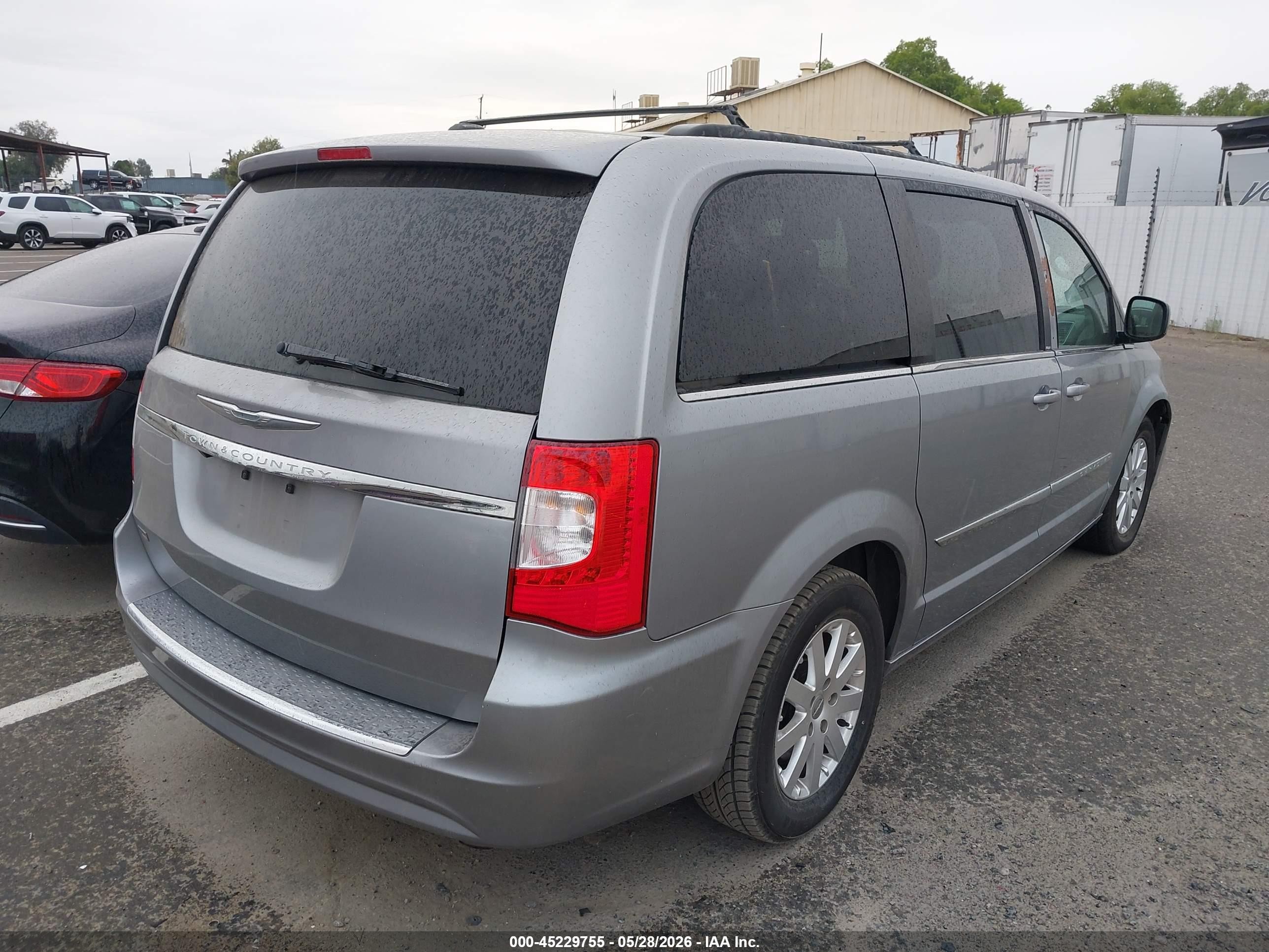 2013 Chrysler Town & Country Touring Gray vin: 2C4RC1BG9DR743802