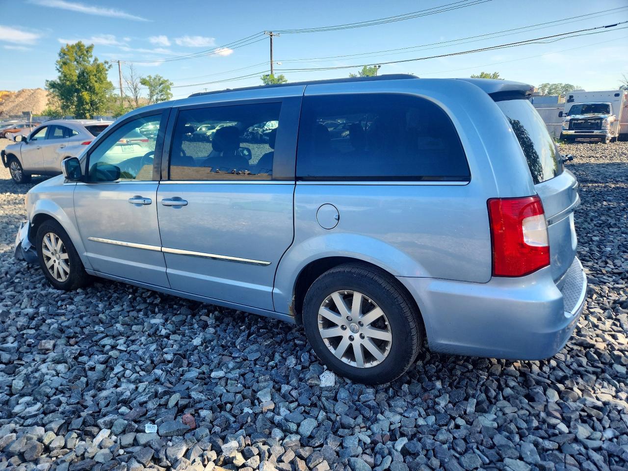 2013 Chrysler Town & Country Touring Синий vin: 2C4RC1BG9DR805408