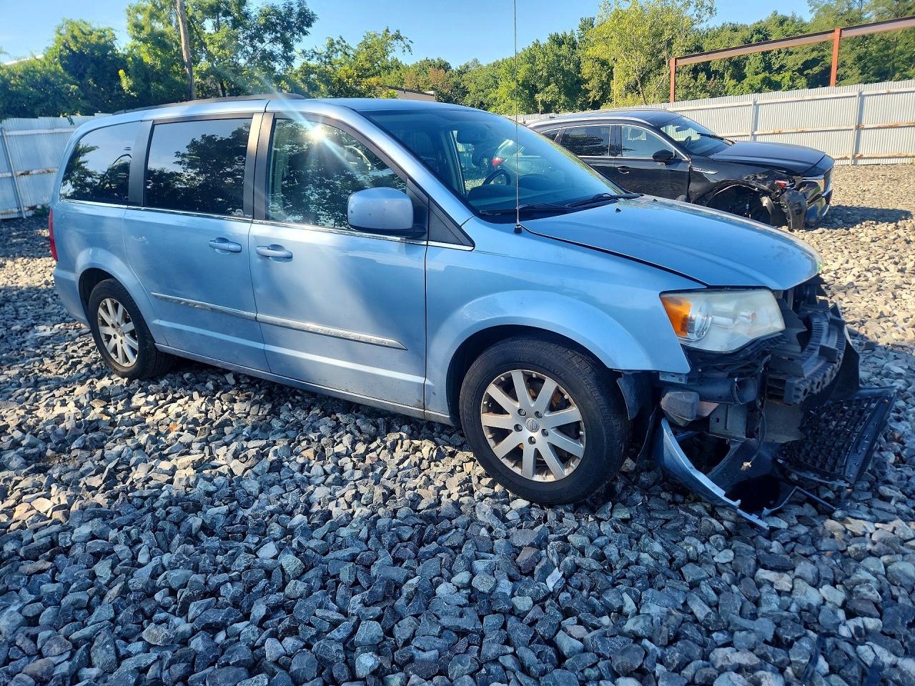 2013 Chrysler Town & Country Touring Синий vin: 2C4RC1BG9DR805408
