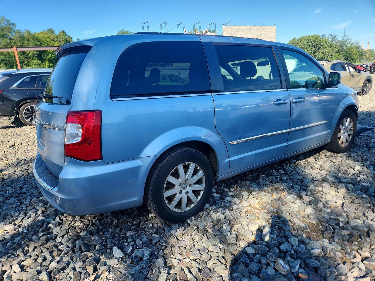 2013 Chrysler Town & Country Touring Синий vin: 2C4RC1BG9DR805408