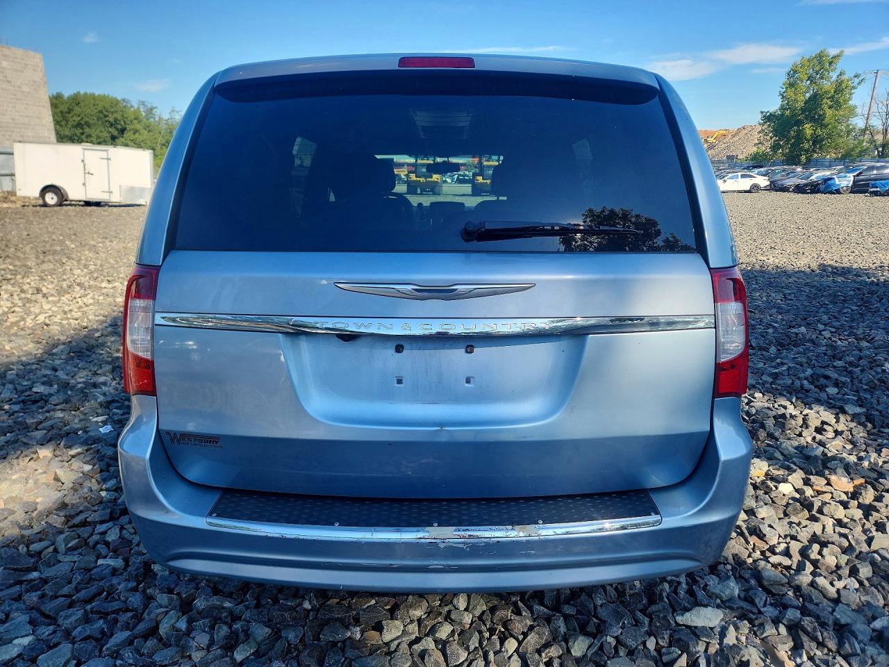 2013 Chrysler Town & Country Touring Синий vin: 2C4RC1BG9DR805408