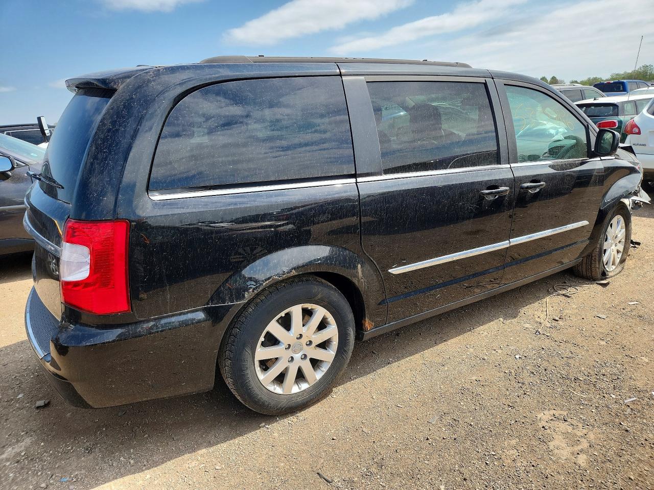 2013 Chrysler Town & Country Touring Black vin: 2C4RC1BG9DR809779