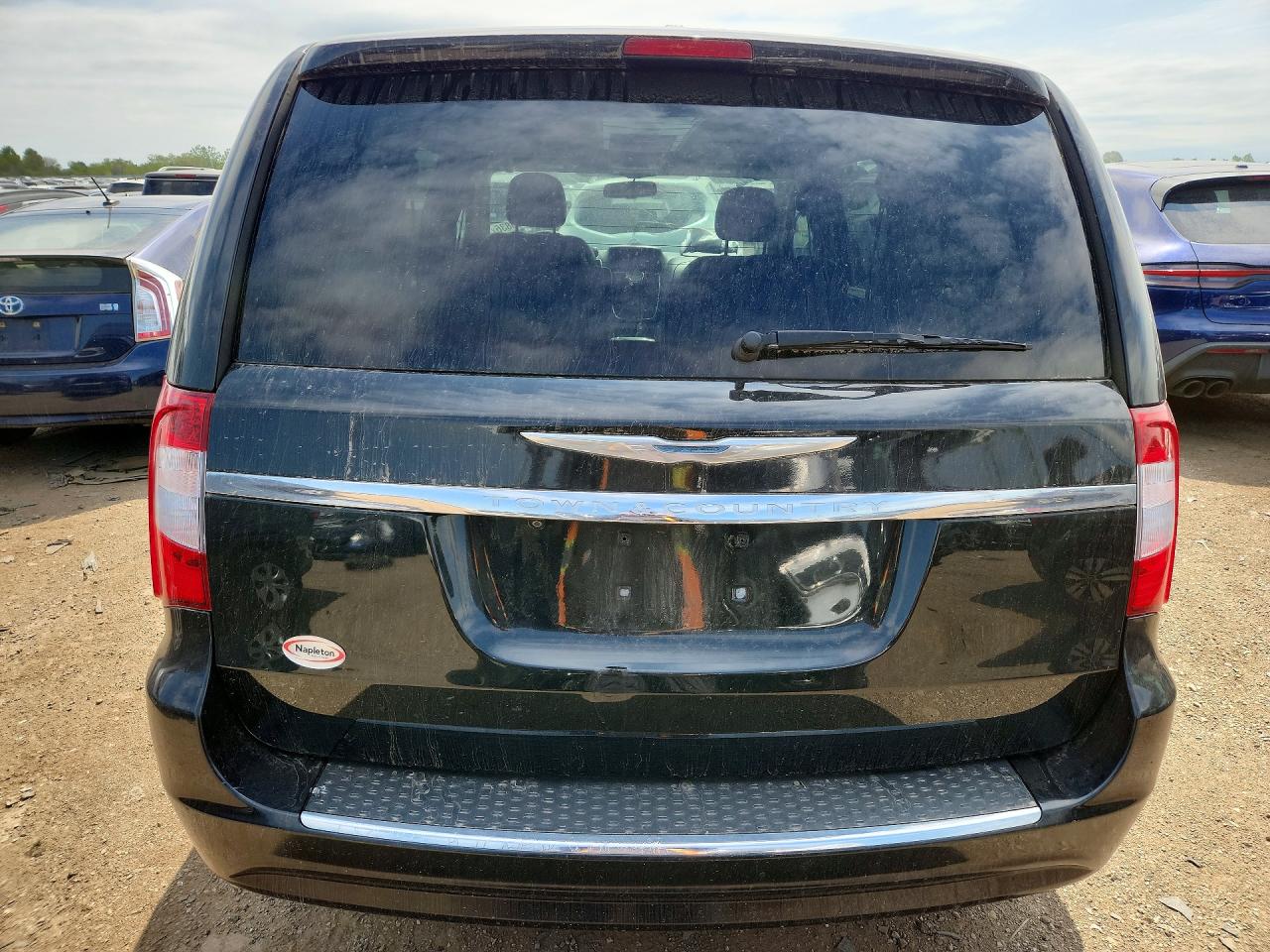 2013 Chrysler Town & Country Touring Black vin: 2C4RC1BG9DR809779