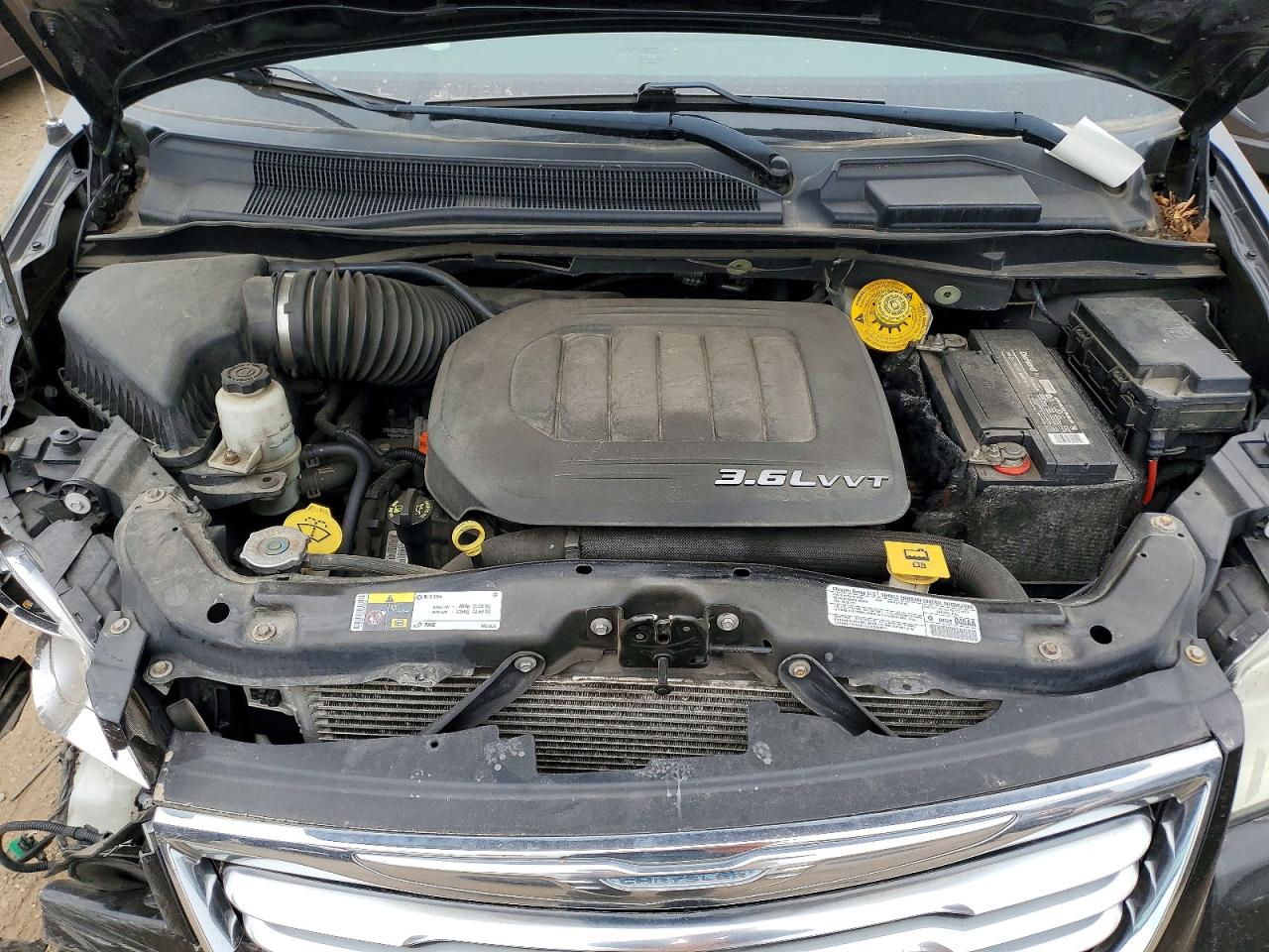 2013 Chrysler Town & Country Touring Black vin: 2C4RC1BG9DR809779