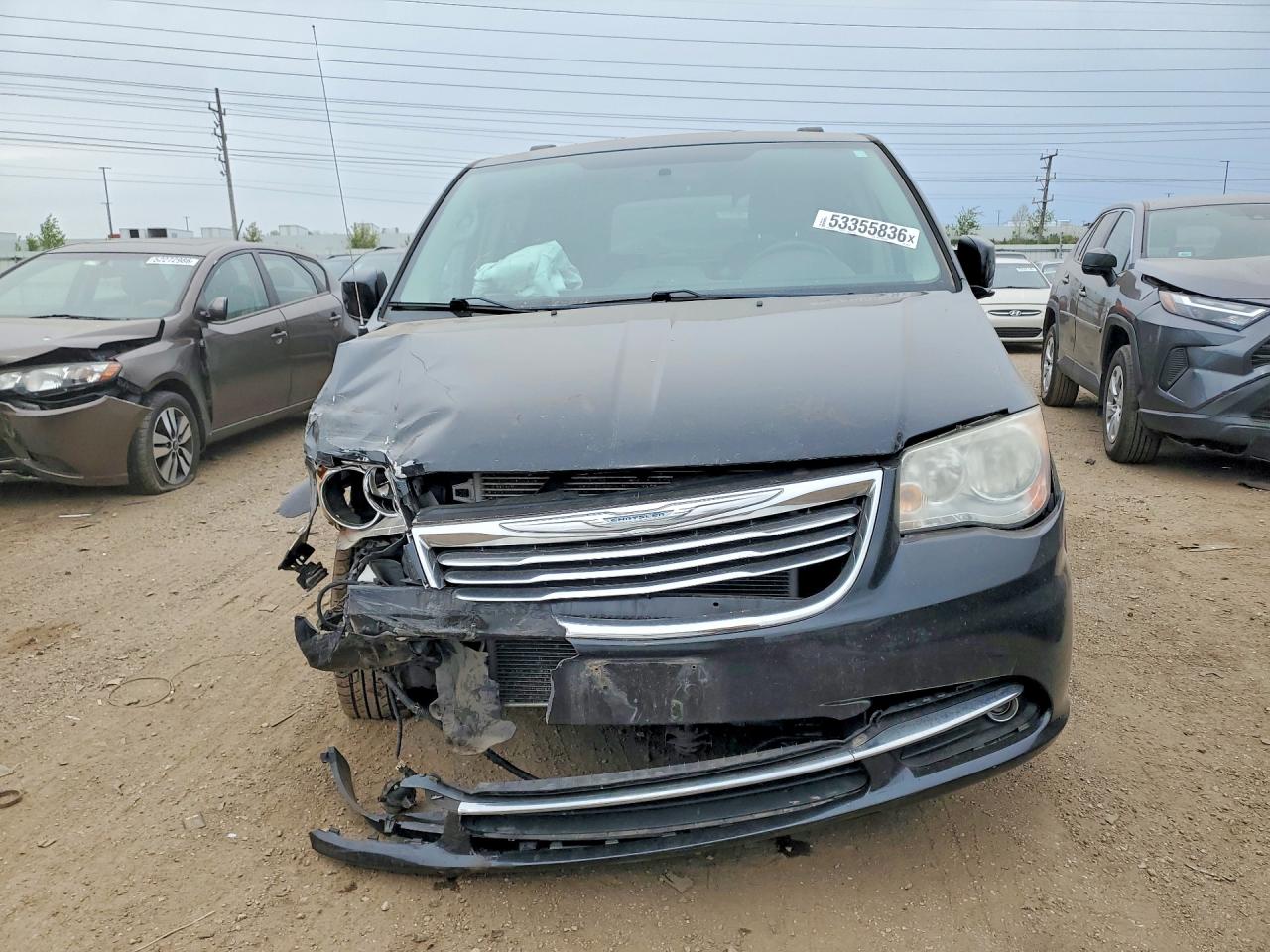 2013 Chrysler Town & Country Touring Black vin: 2C4RC1BG9DR809779