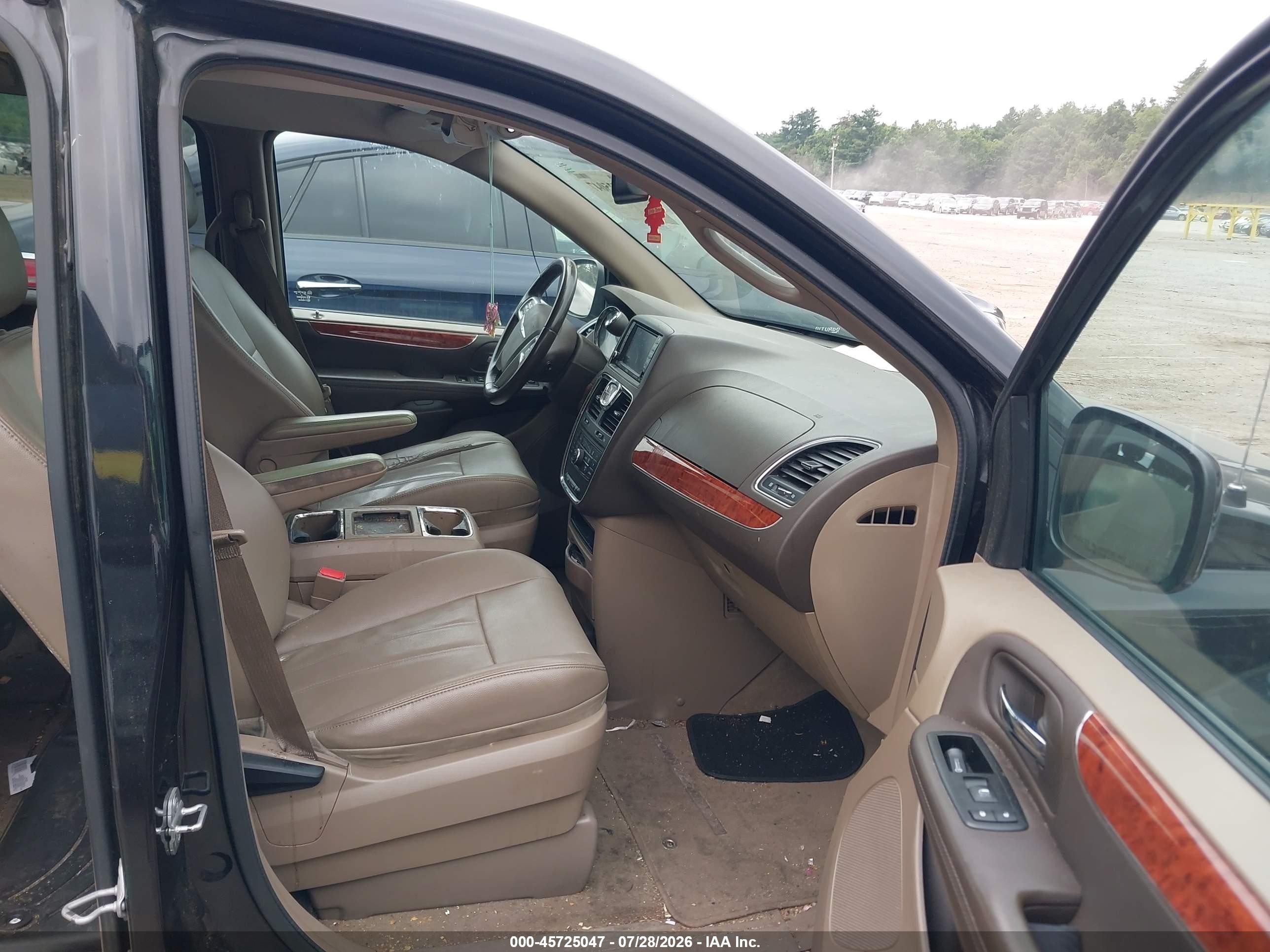 2014 Chrysler Town & Country Touring Черный vin: 2C4RC1BG9ER113652