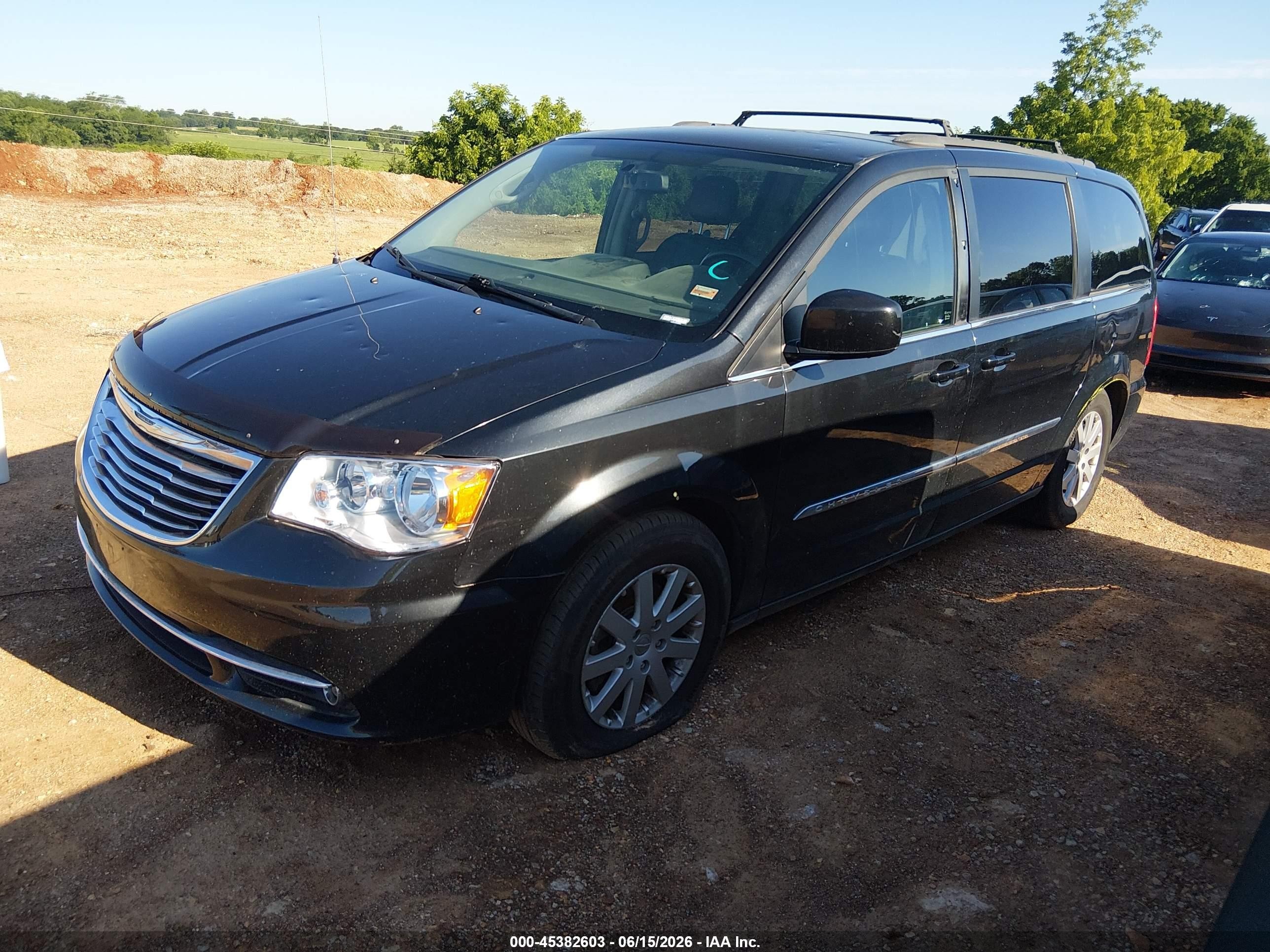 2014 Chrysler Town & Country Touring Gray vin: 2C4RC1BG9ER124683