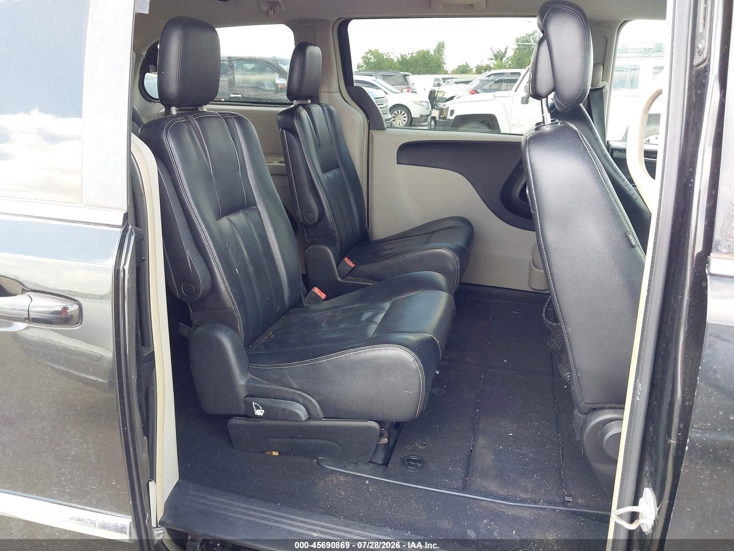 2014 Chrysler Town & Country Touring Серый vin: 2C4RC1BG9ER125882