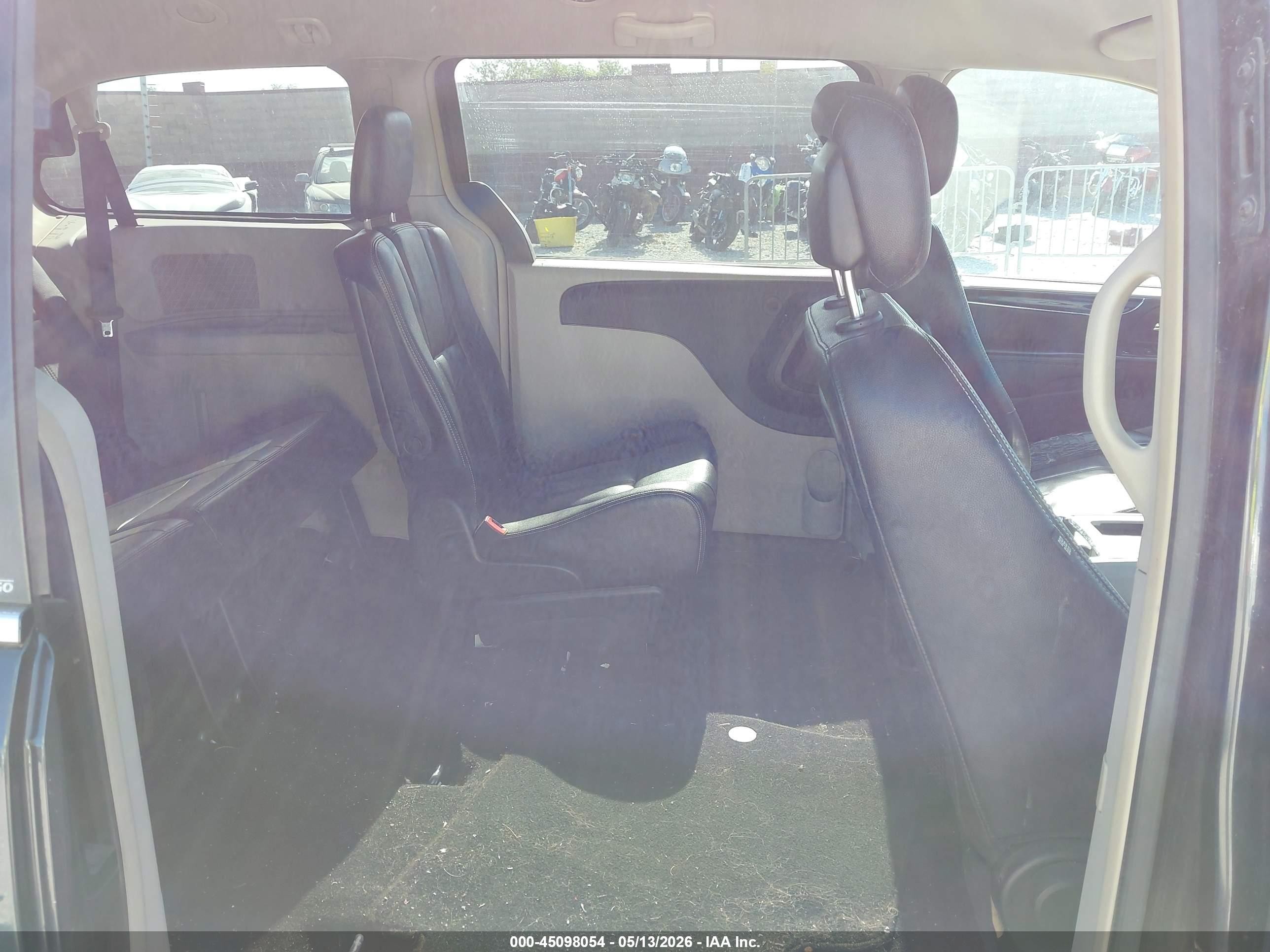 2014 Chrysler Town & Country Touring Black vin: 2C4RC1BG9ER217414