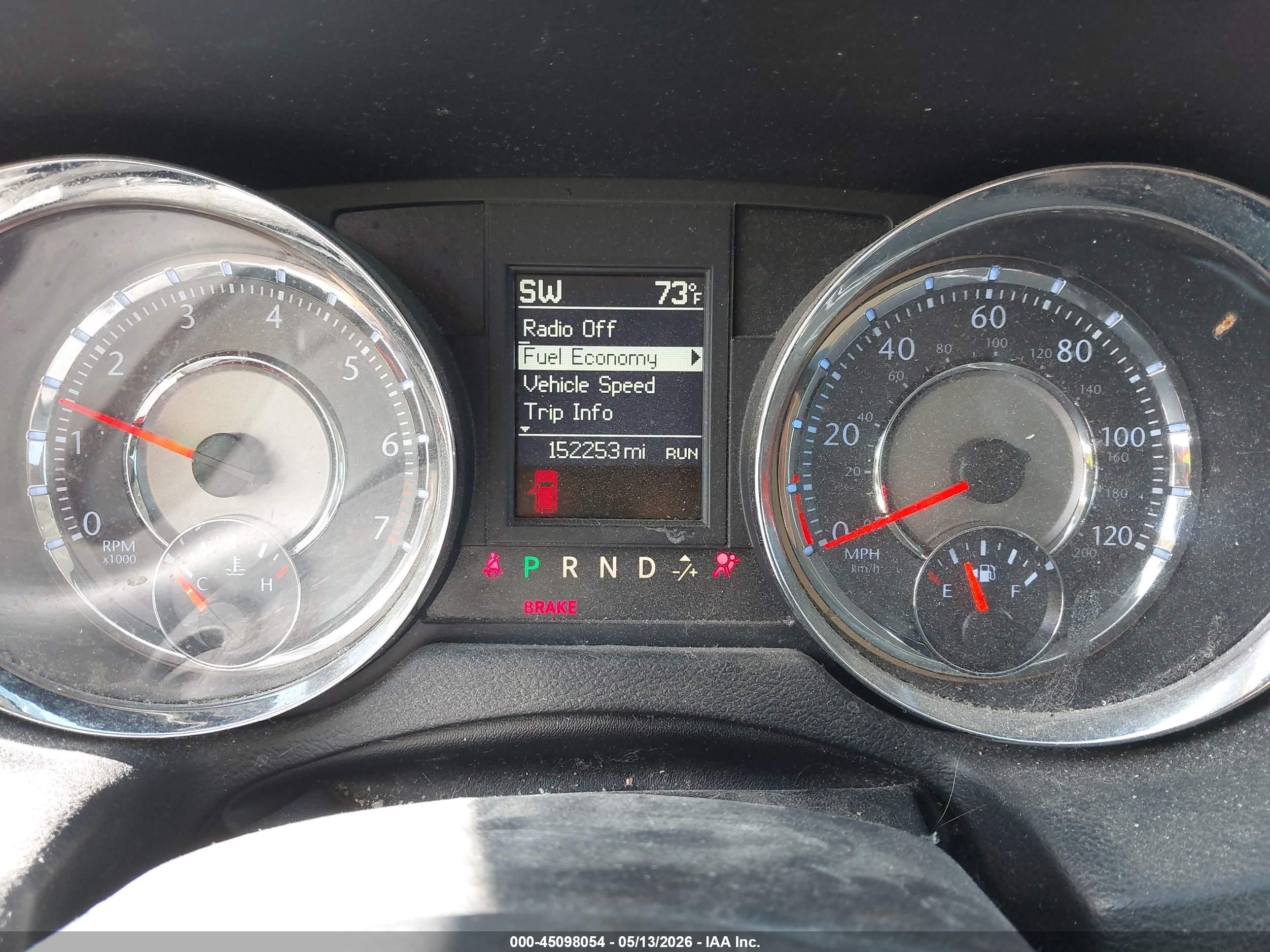 2014 Chrysler Town & Country Touring Black vin: 2C4RC1BG9ER217414