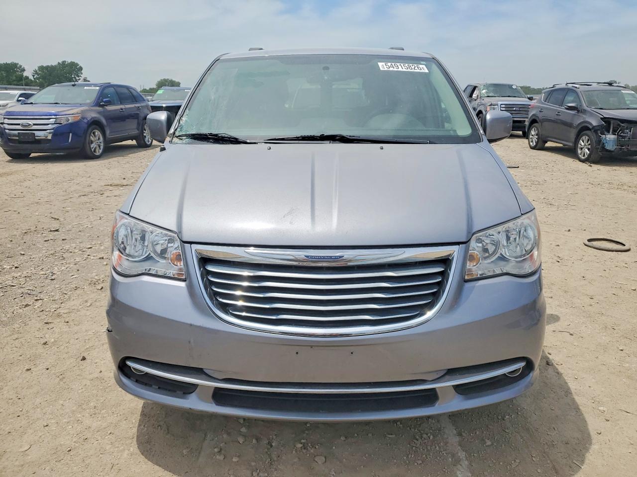 2014 Chrysler Town & Country Touring Gray vin: 2C4RC1BG9ER317304