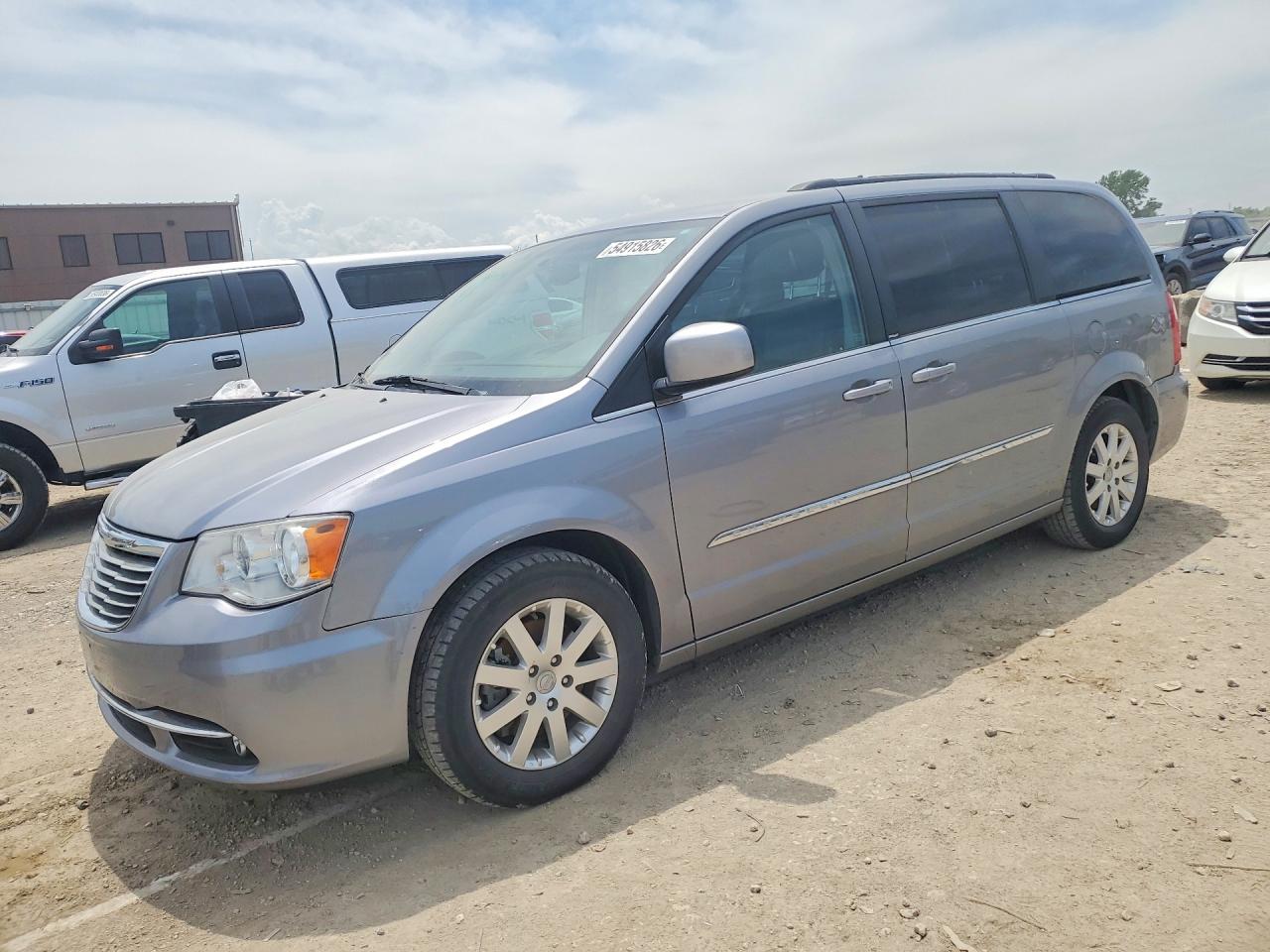 2014 Chrysler Town & Country Touring Gray vin: 2C4RC1BG9ER317304