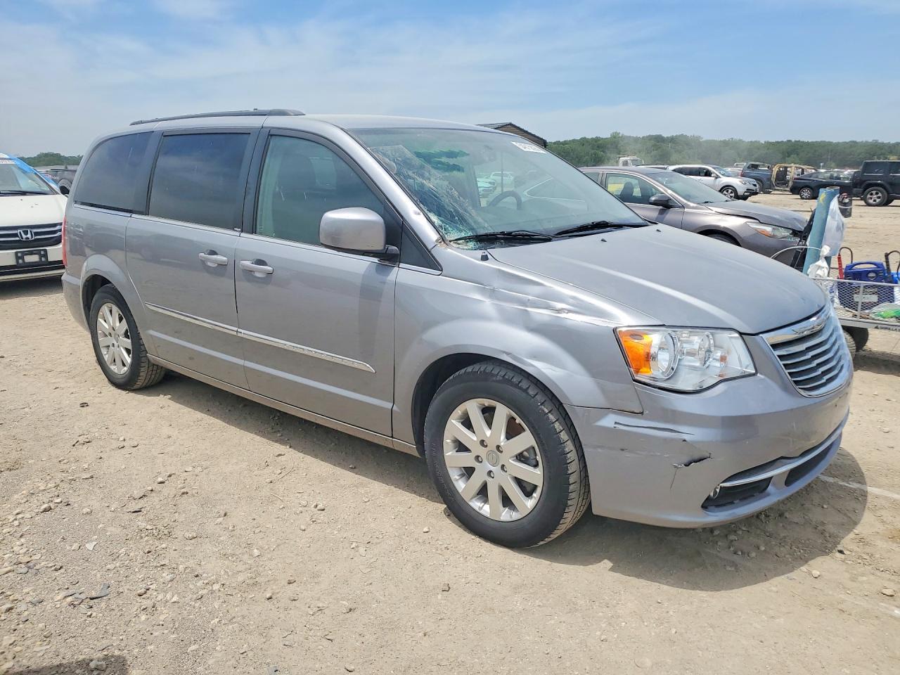 2014 Chrysler Town & Country Touring Gray vin: 2C4RC1BG9ER317304