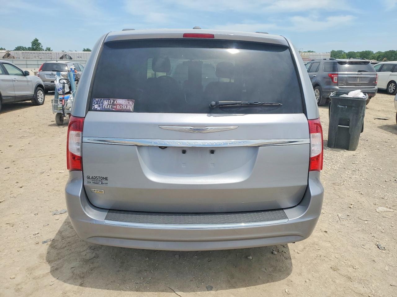 2014 Chrysler Town & Country Touring Gray vin: 2C4RC1BG9ER317304
