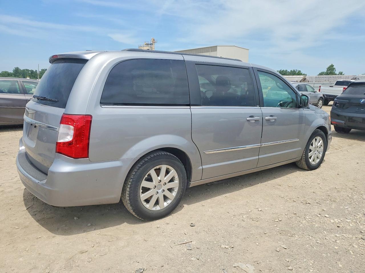 2014 Chrysler Town & Country Touring Gray vin: 2C4RC1BG9ER317304