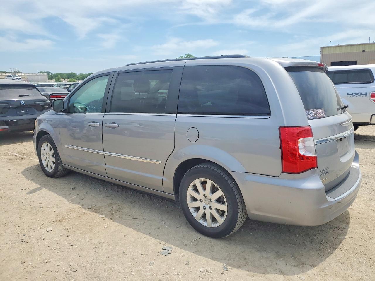 2014 Chrysler Town & Country Touring Gray vin: 2C4RC1BG9ER317304