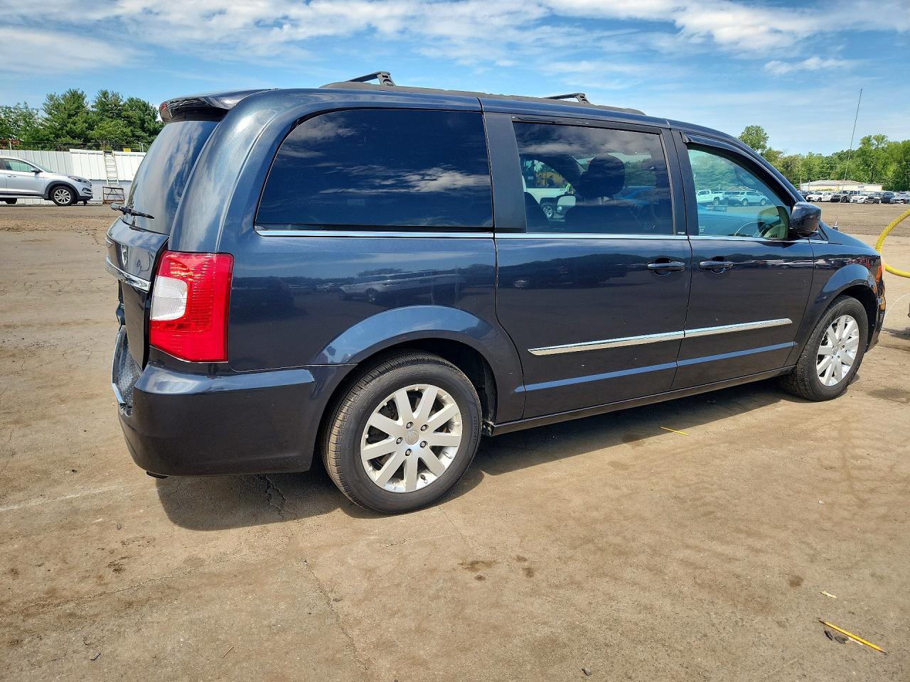 2014 Chrysler Town & Country Touring Синий vin: 2C4RC1BG9ER318744