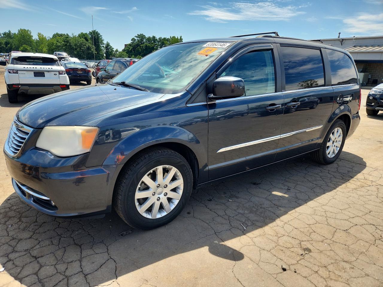 2014 Chrysler Town & Country Touring Blue vin: 2C4RC1BG9ER318744