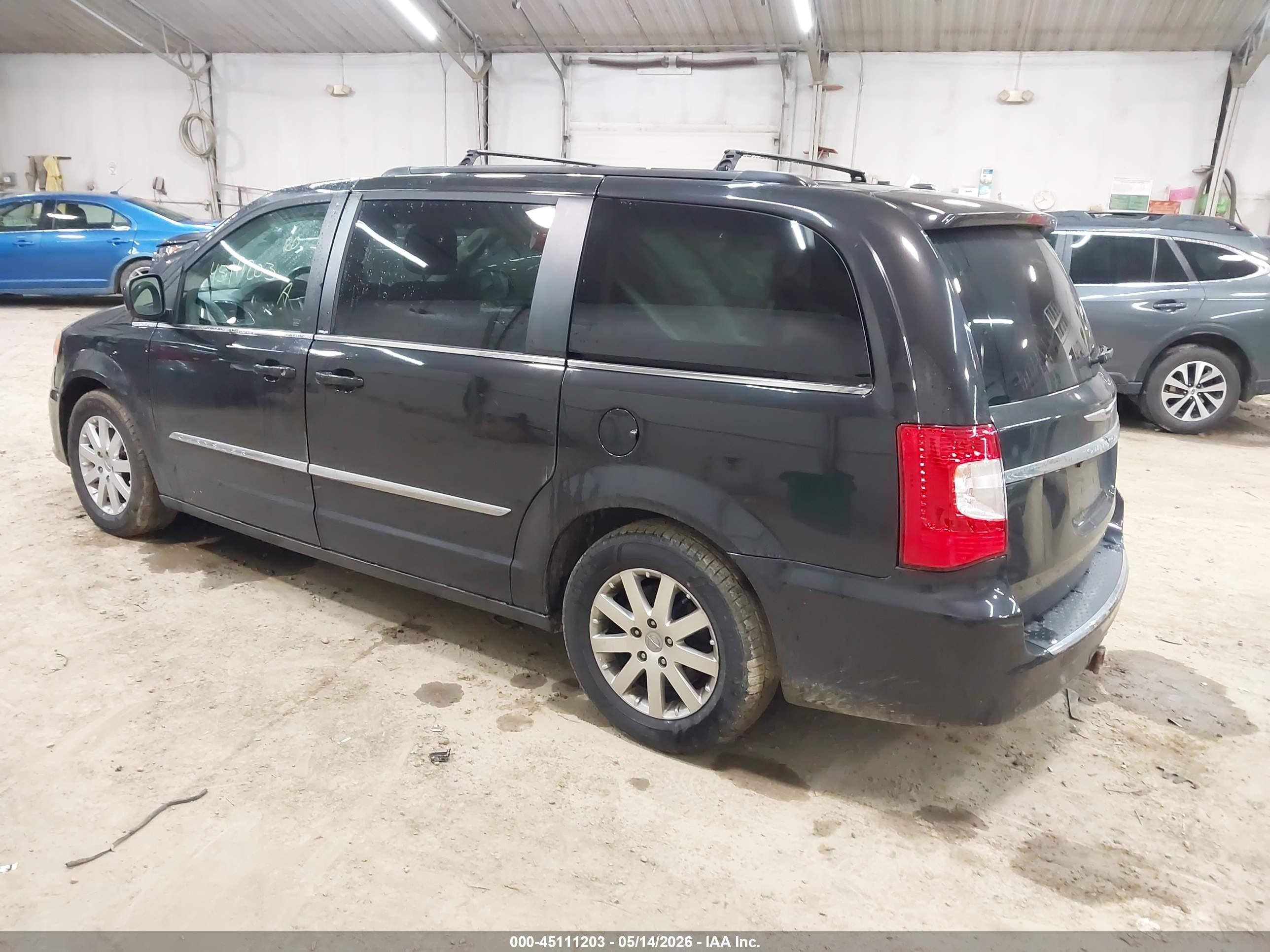 2014 Chrysler Town & Country Touring Black vin: 2C4RC1BG9ER332613
