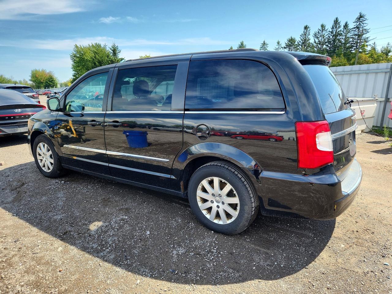 2014 Chrysler Town & Country Touring Black vin: 2C4RC1BG9ER351629