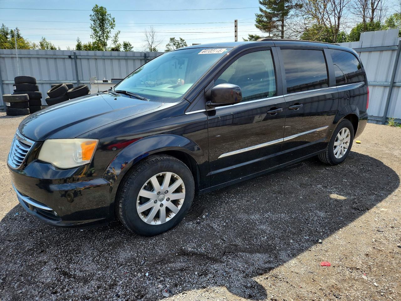 2014 Chrysler Town & Country Touring Черный vin: 2C4RC1BG9ER351629