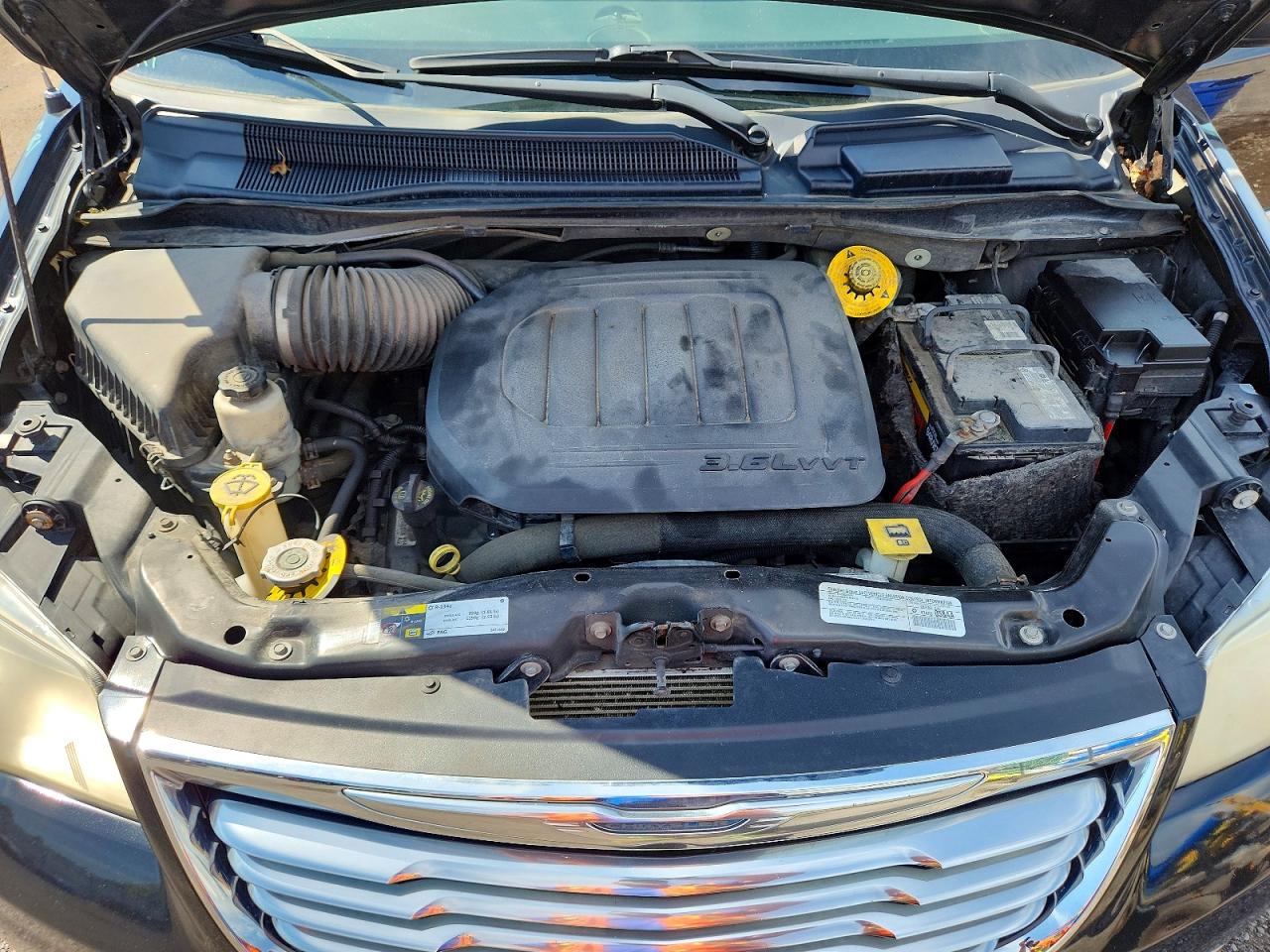 2014 Chrysler Town & Country Touring Black vin: 2C4RC1BG9ER351629