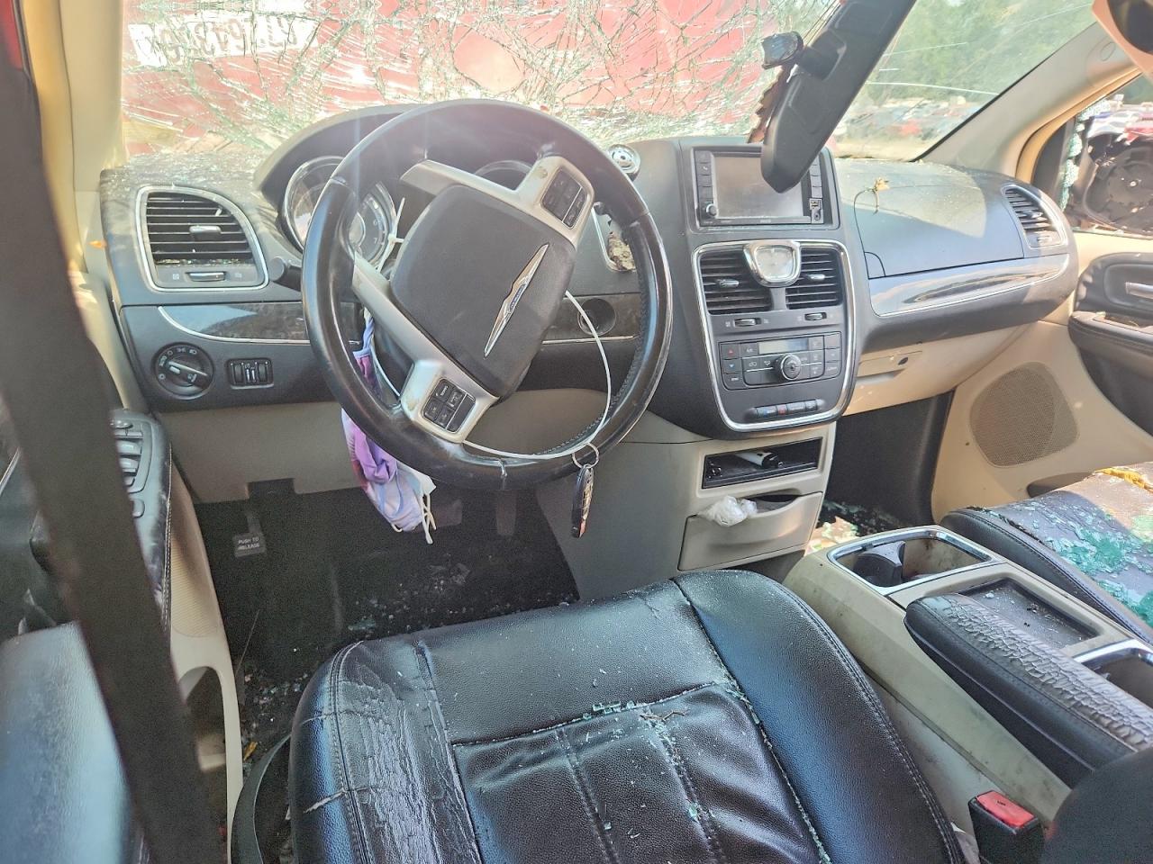 2014 Chrysler Town & Country Touring Бордовый vin: 2C4RC1BG9ER395677