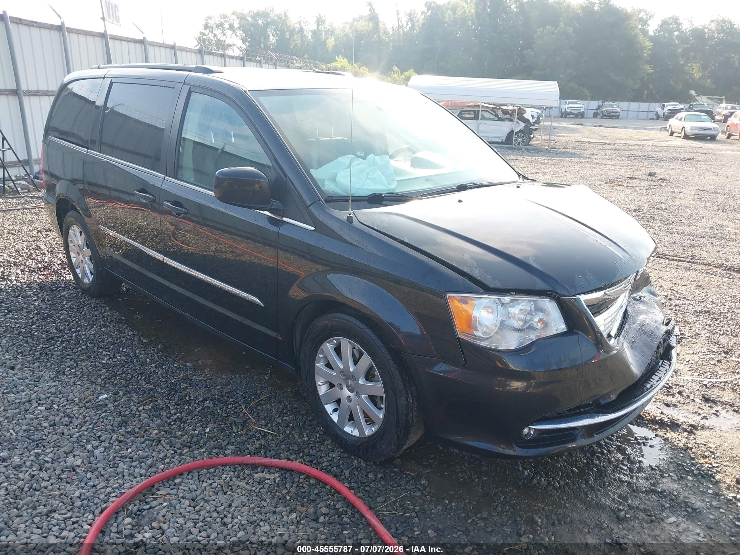 2014 Chrysler Town & Country Touring Black vin: 2C4RC1BG9ER400389
