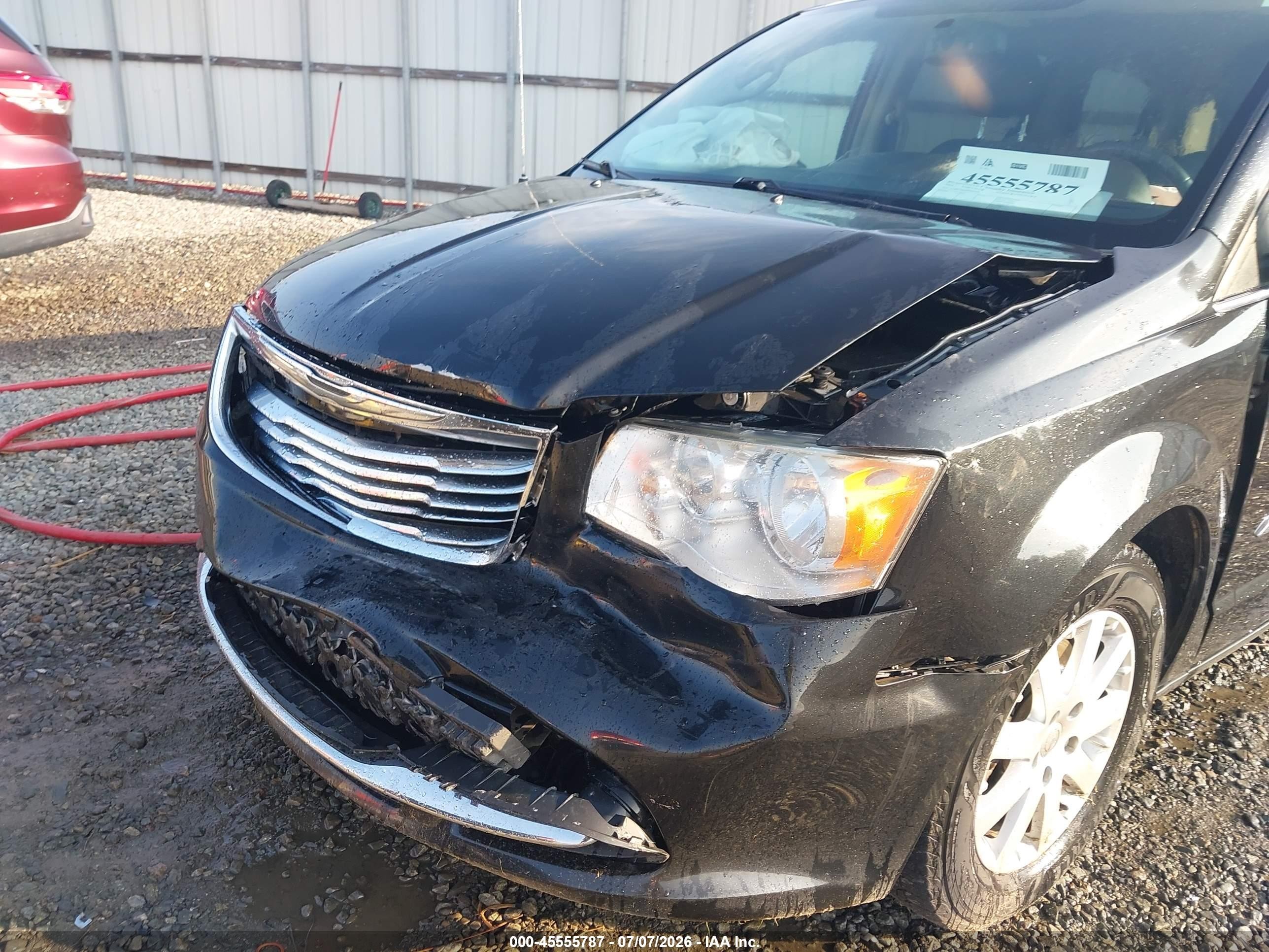 2014 Chrysler Town & Country Touring Black vin: 2C4RC1BG9ER400389