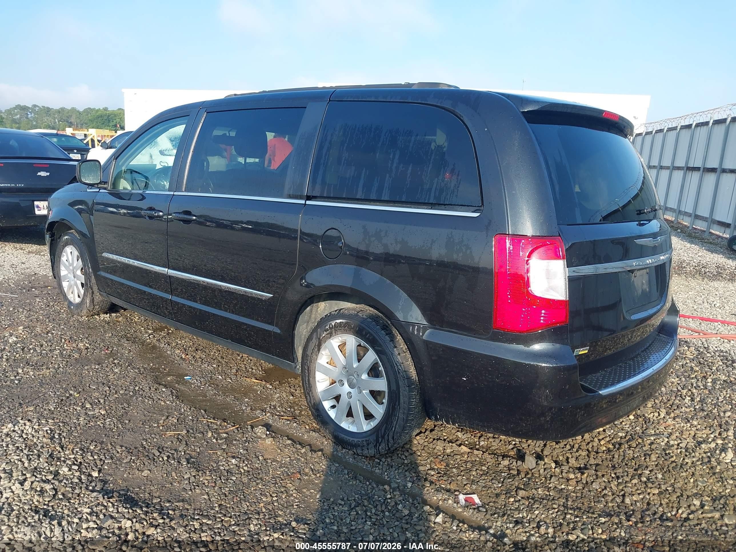 2014 Chrysler Town & Country Touring Black vin: 2C4RC1BG9ER400389