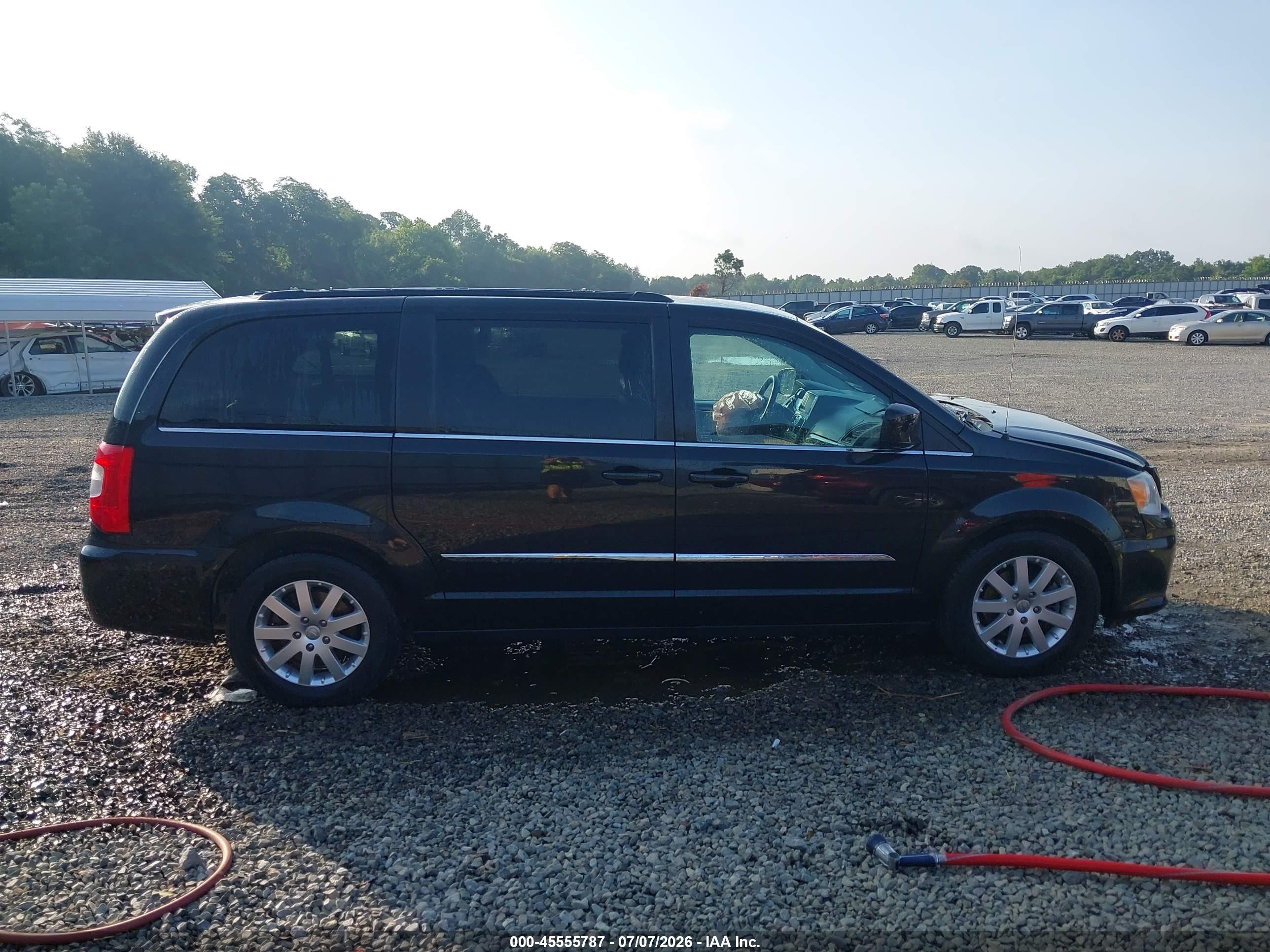 2014 Chrysler Town & Country Touring Black vin: 2C4RC1BG9ER400389