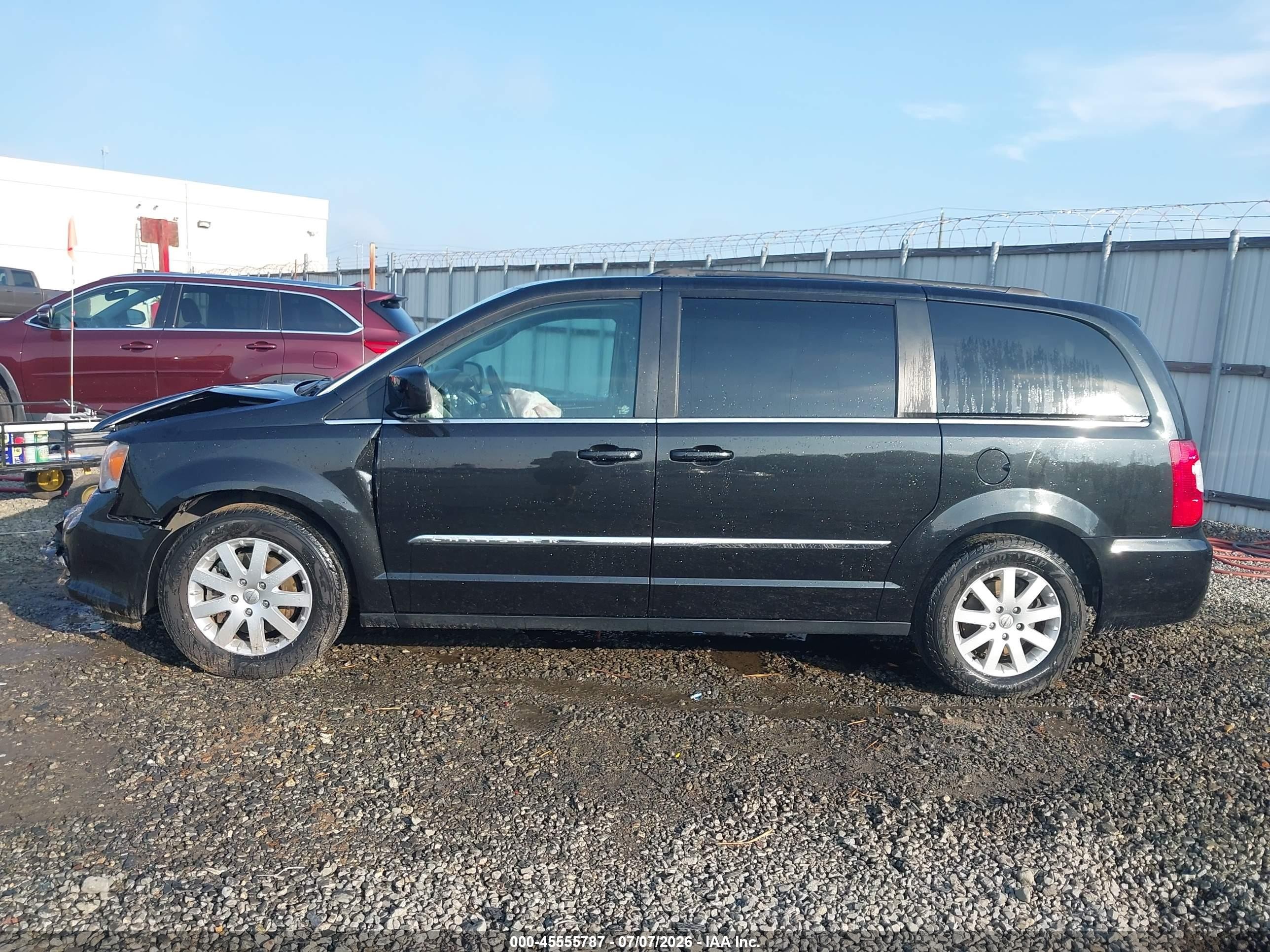 2014 Chrysler Town & Country Touring Black vin: 2C4RC1BG9ER400389