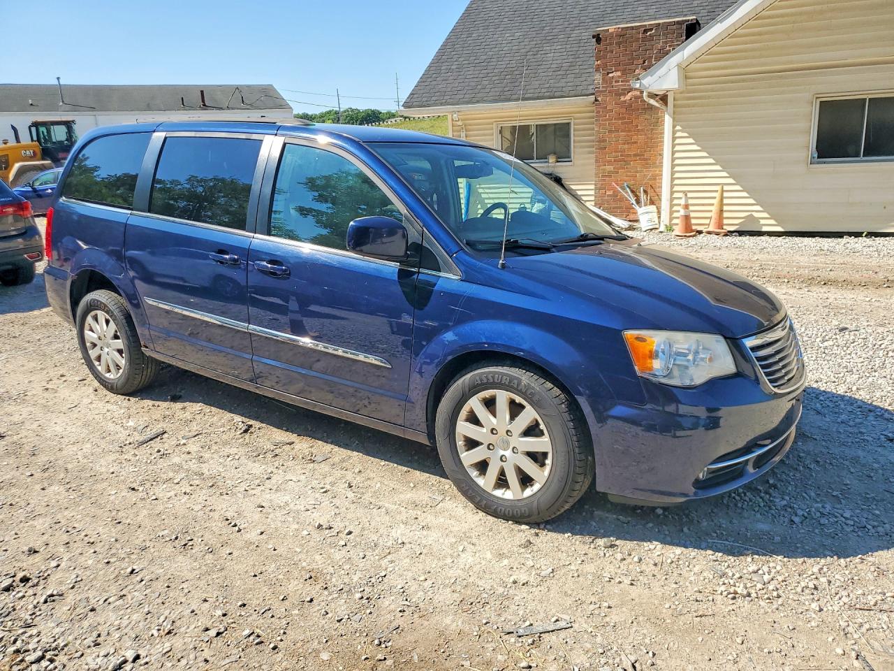 2014 Chrysler Town & Country Touring Blue vin: 2C4RC1BG9ER408931