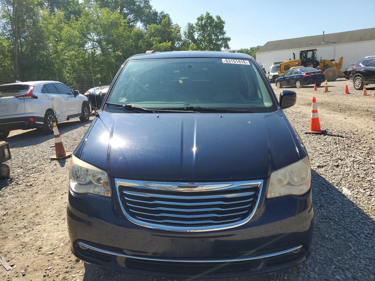2014 Chrysler Town & Country Touring Blue vin: 2C4RC1BG9ER408931
