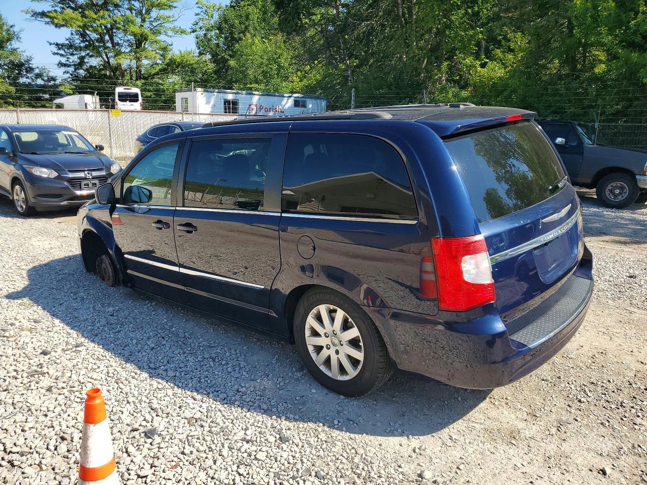 2014 Chrysler Town & Country Touring Blue vin: 2C4RC1BG9ER408931