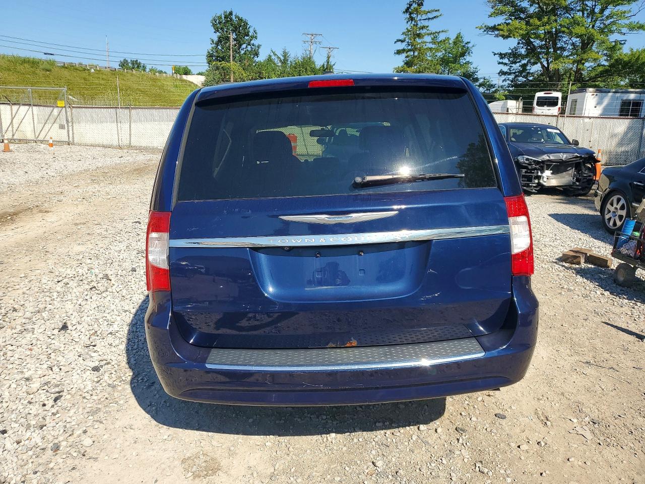 2014 Chrysler Town & Country Touring Blue vin: 2C4RC1BG9ER408931