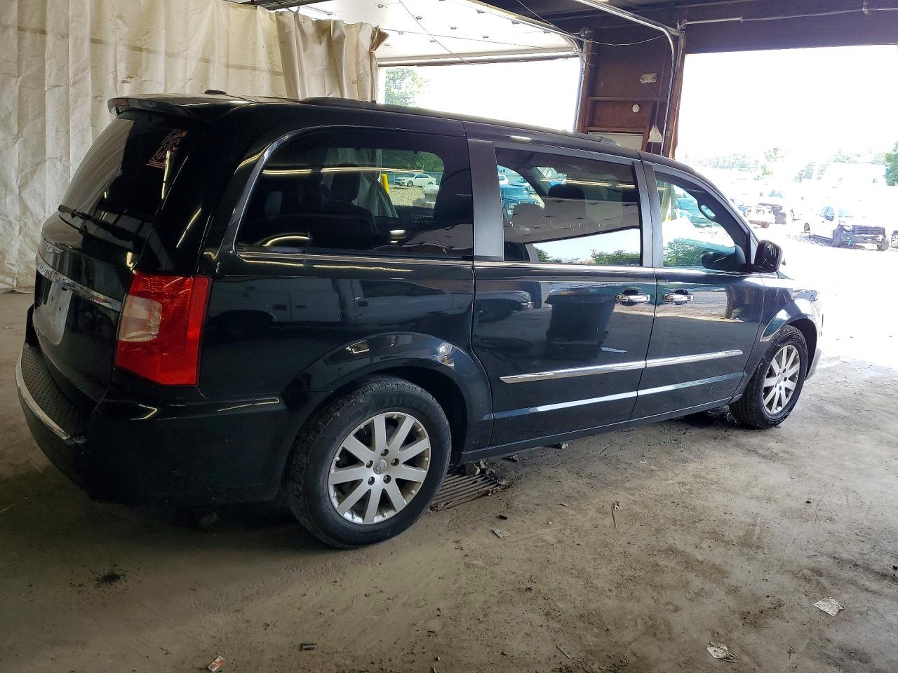2014 Chrysler Town & Country Touring Черный vin: 2C4RC1BG9ER412784