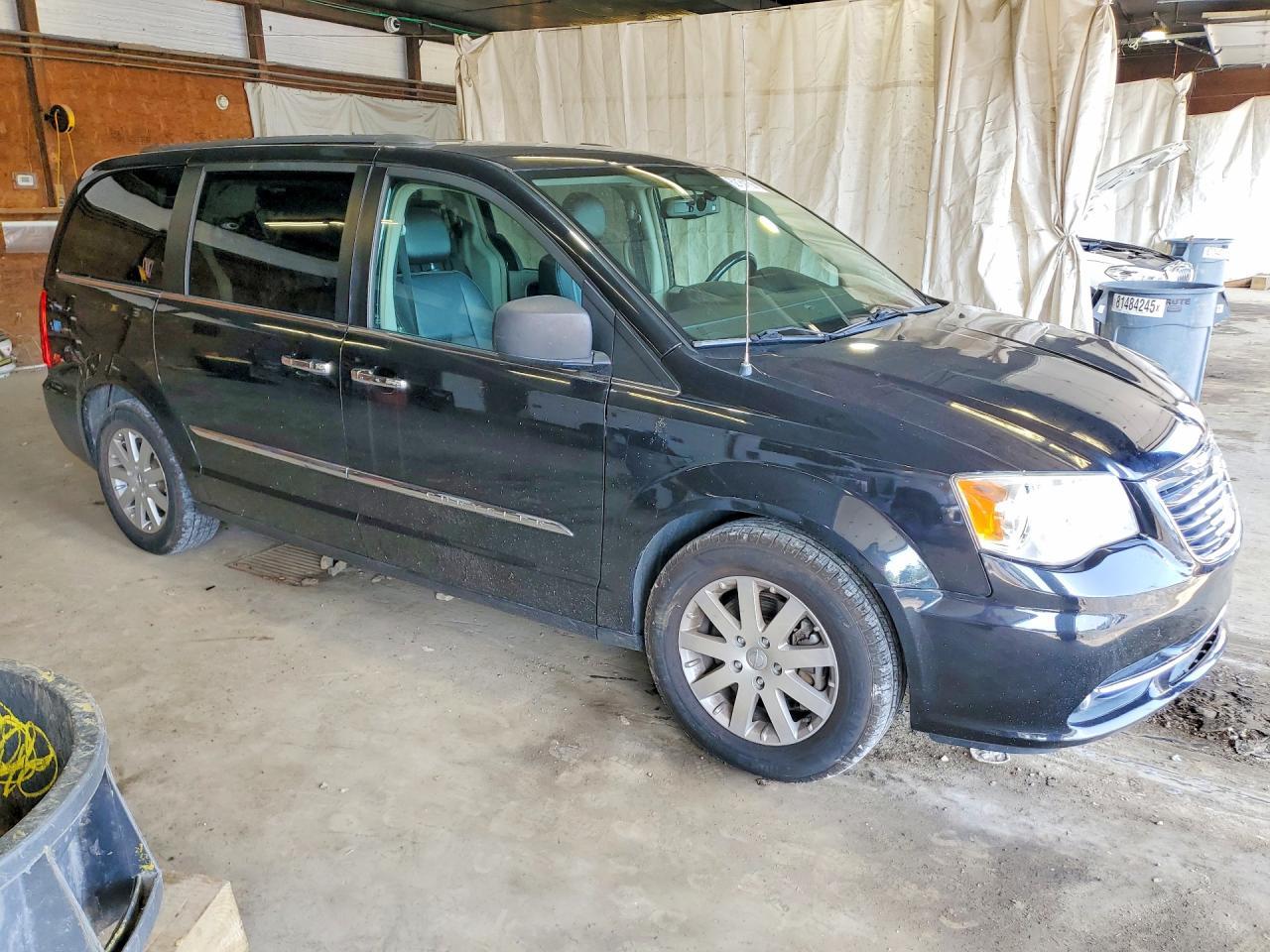 2014 Chrysler Town & Country Touring Черный vin: 2C4RC1BG9ER412784