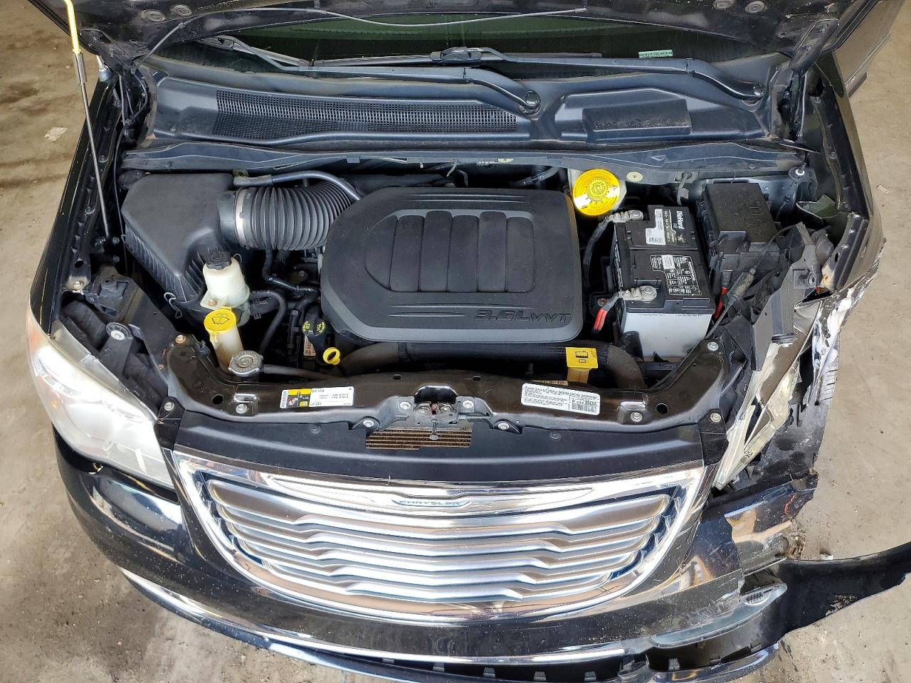 2014 Chrysler Town & Country Touring Черный vin: 2C4RC1BG9ER412784