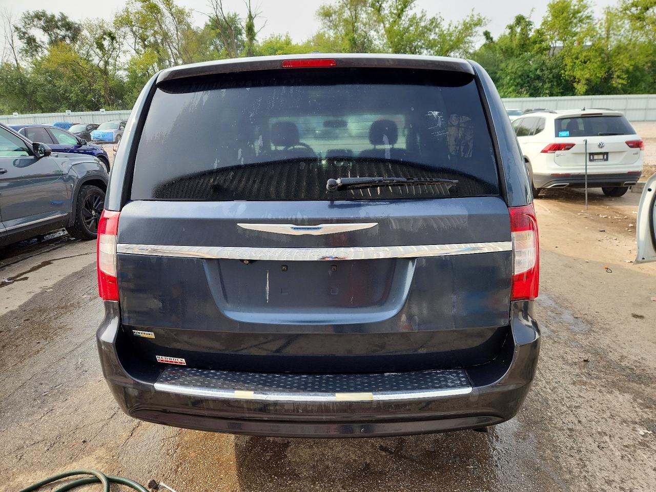2014 Chrysler Town & Country Touring Угольный vin: 2C4RC1BG9ER435675