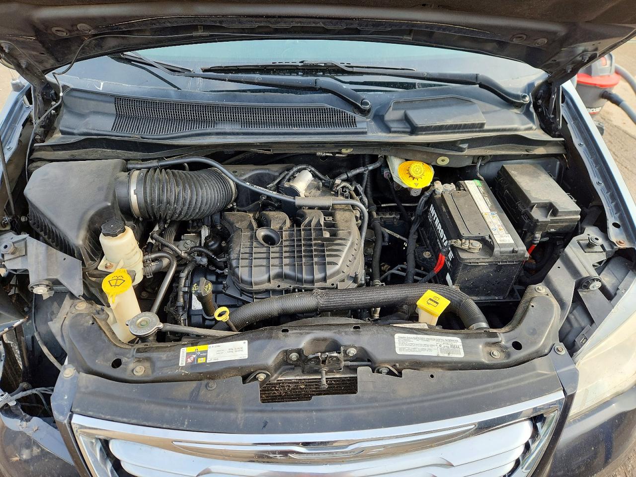 2014 Chrysler Town & Country Touring Угольный vin: 2C4RC1BG9ER435675