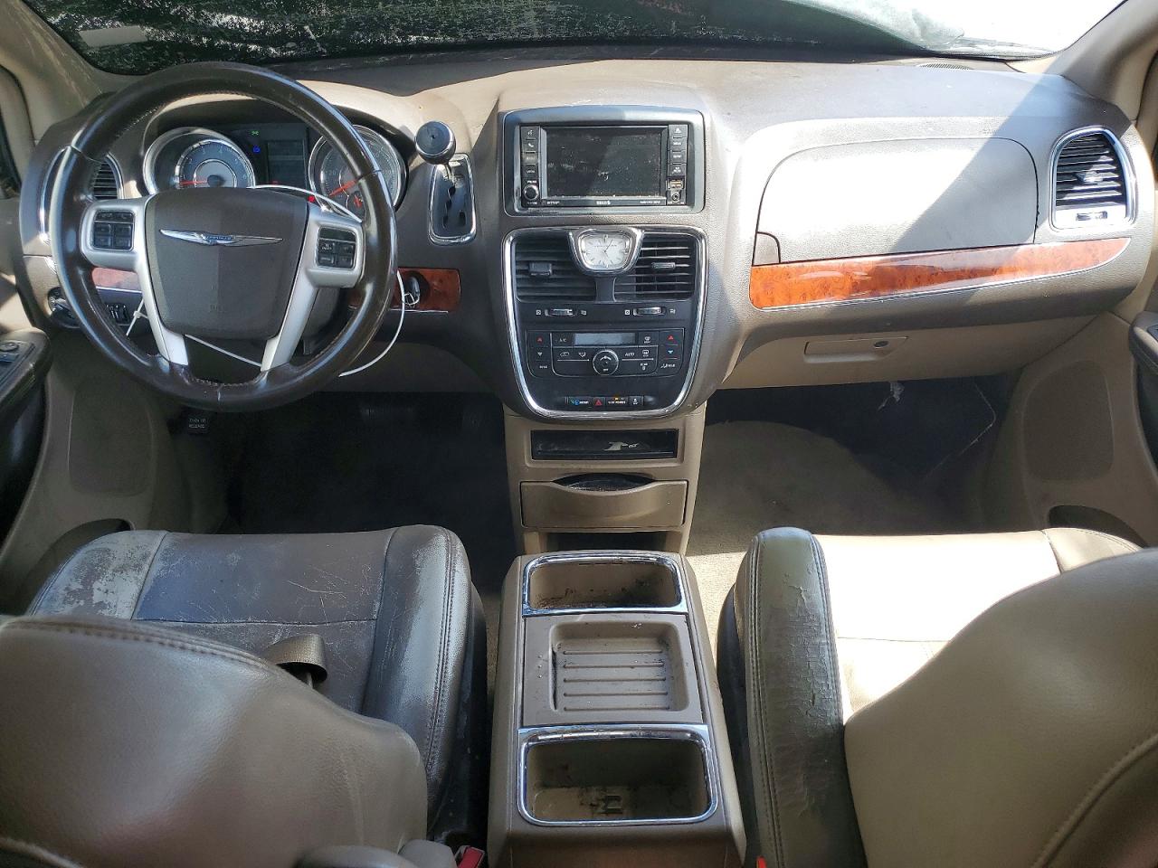 2015 Chrysler Town & Country Touring Белый vin: 2C4RC1BG9FR522624